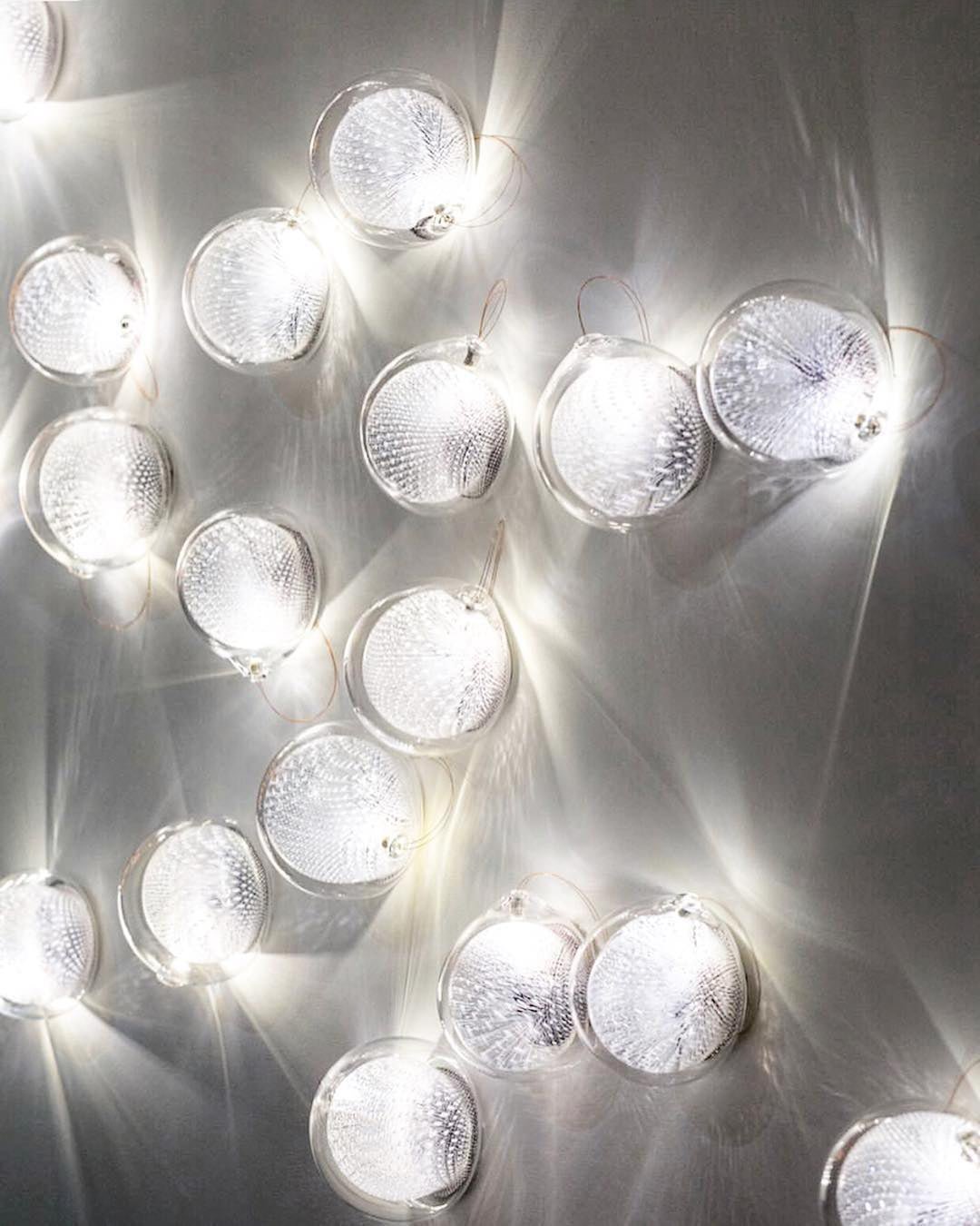 White-Clear Glass Wall Lamp