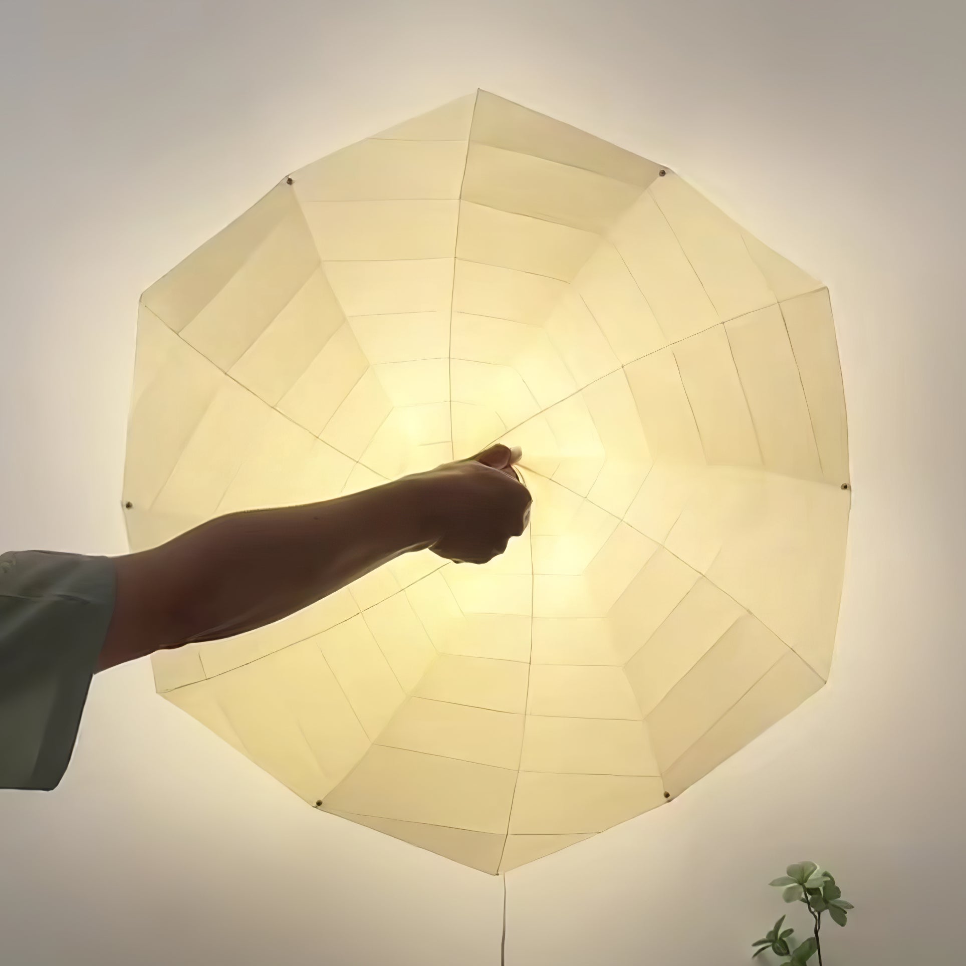 ブルームペタルウォールランプ