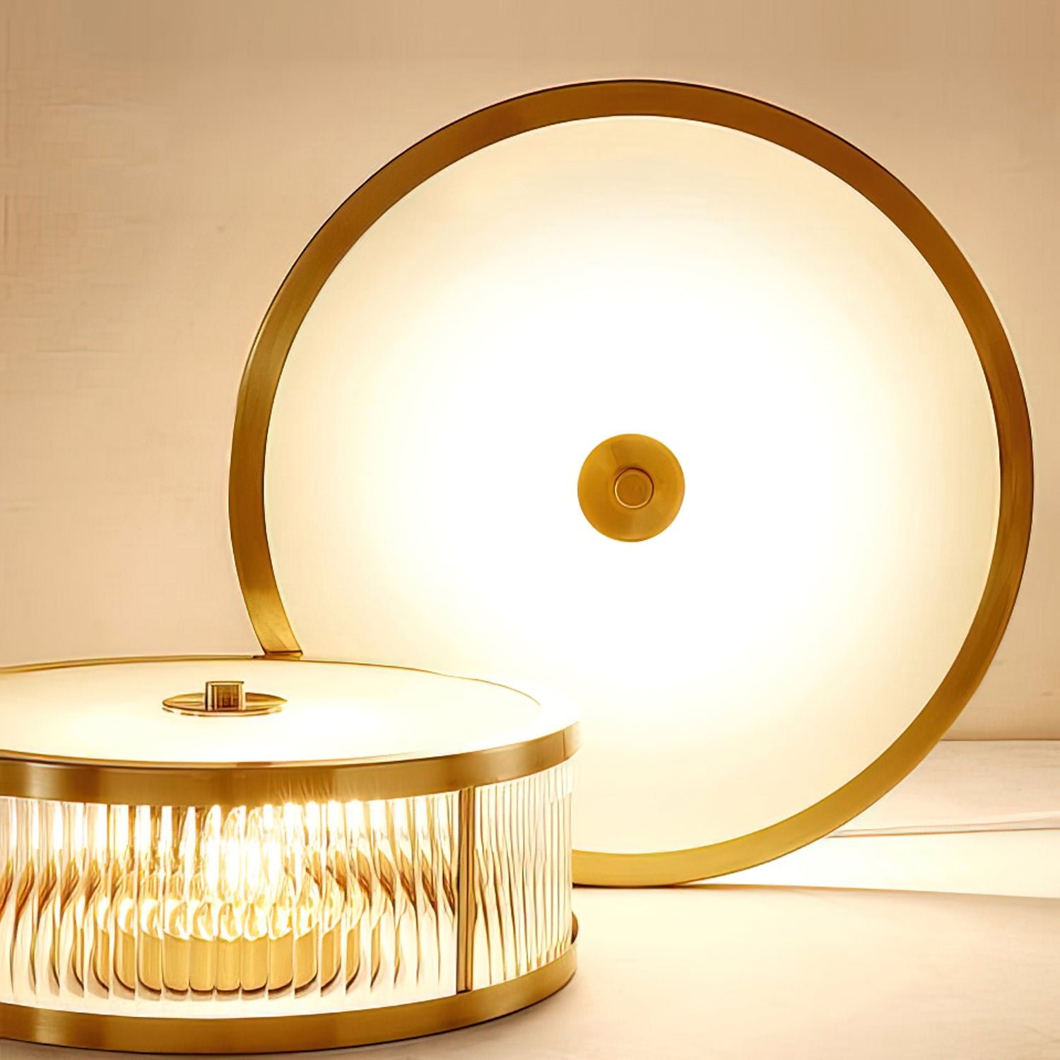 Geneva Glass CeIling Lamp