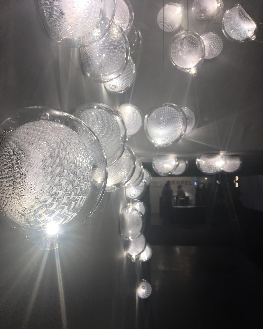 White-Clear Glass Wall Lamp