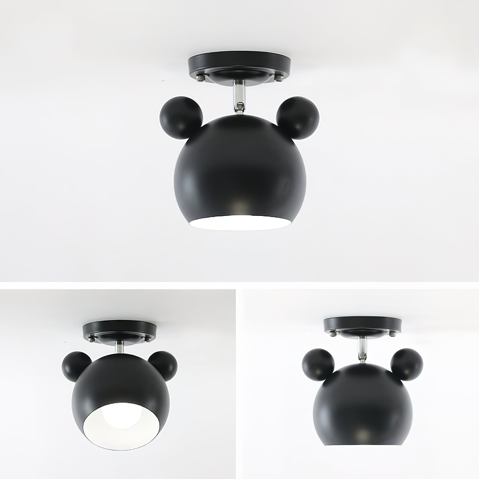 北欧マカロンアイアンシーリングランプ