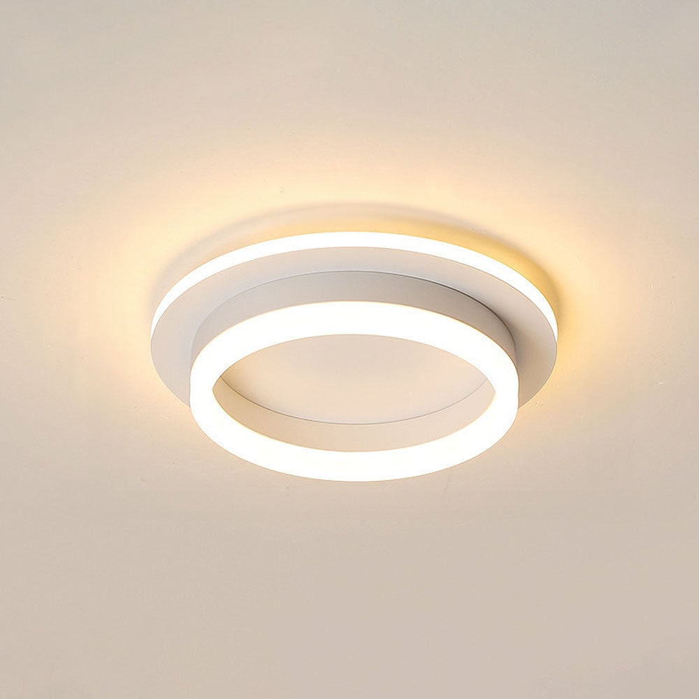 廊下用のシンプルでモダンなアクリル製シーリングランプ