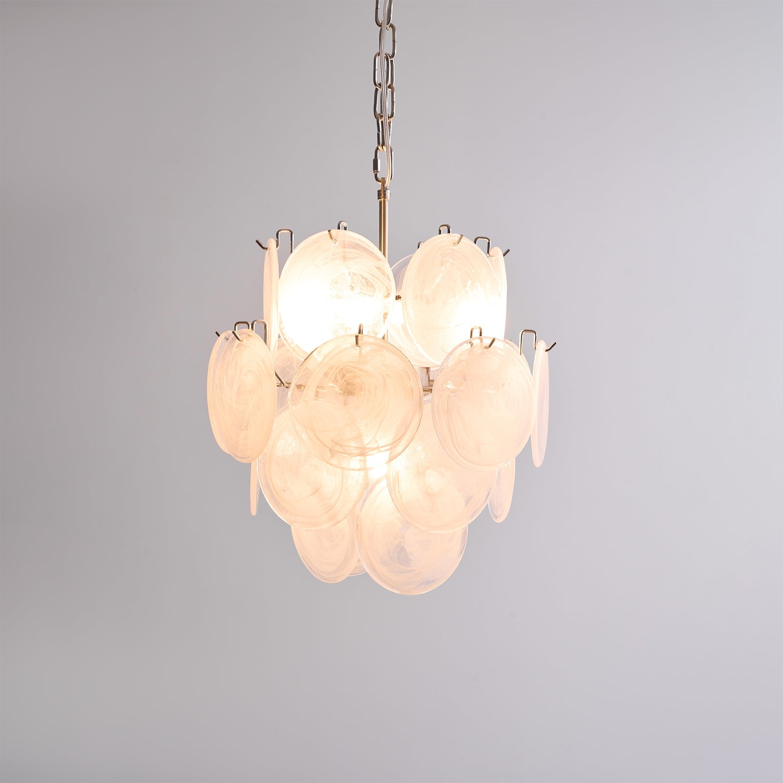 Loire Valley Glass Chandelier