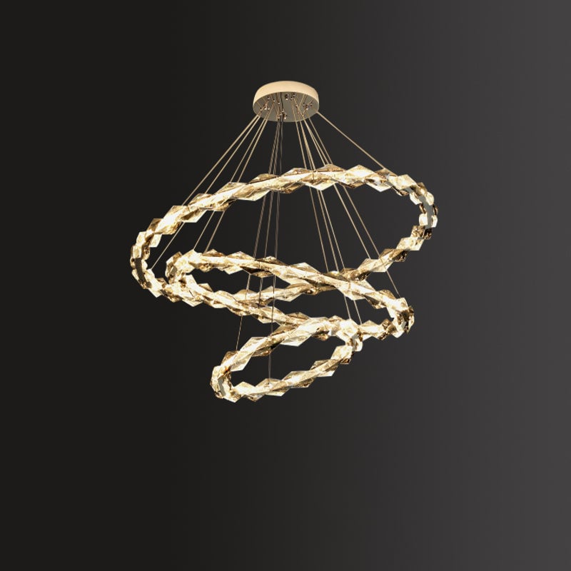 Rhombus Crystal Chandelier