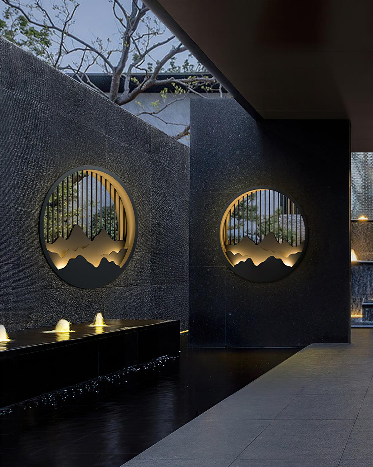 マウンテンアウトドアウォールランプ