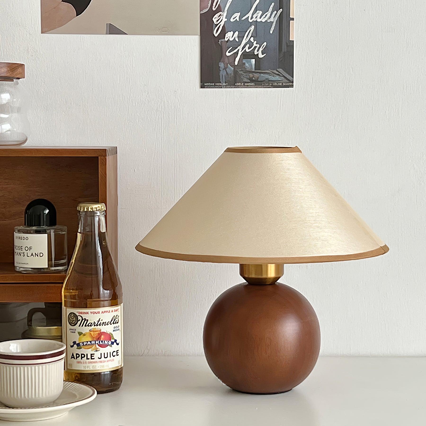 Cankut Wood Table Lamp