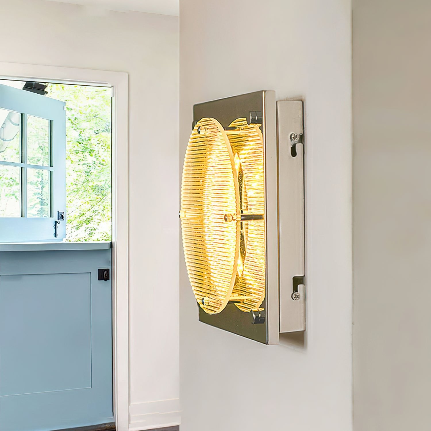 プリズムシールド壁取り付け用燭台