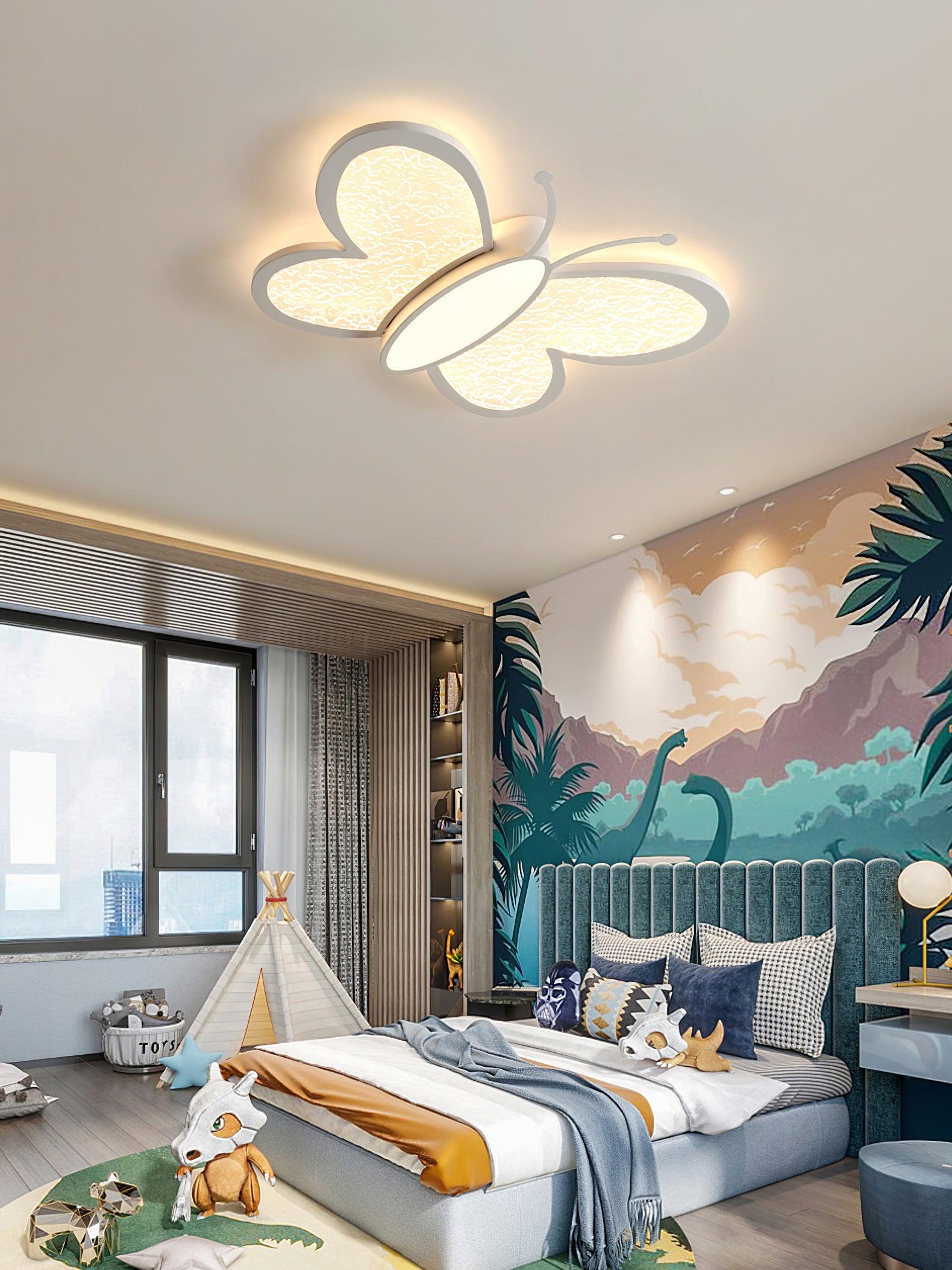 バタフライシーリングランプ