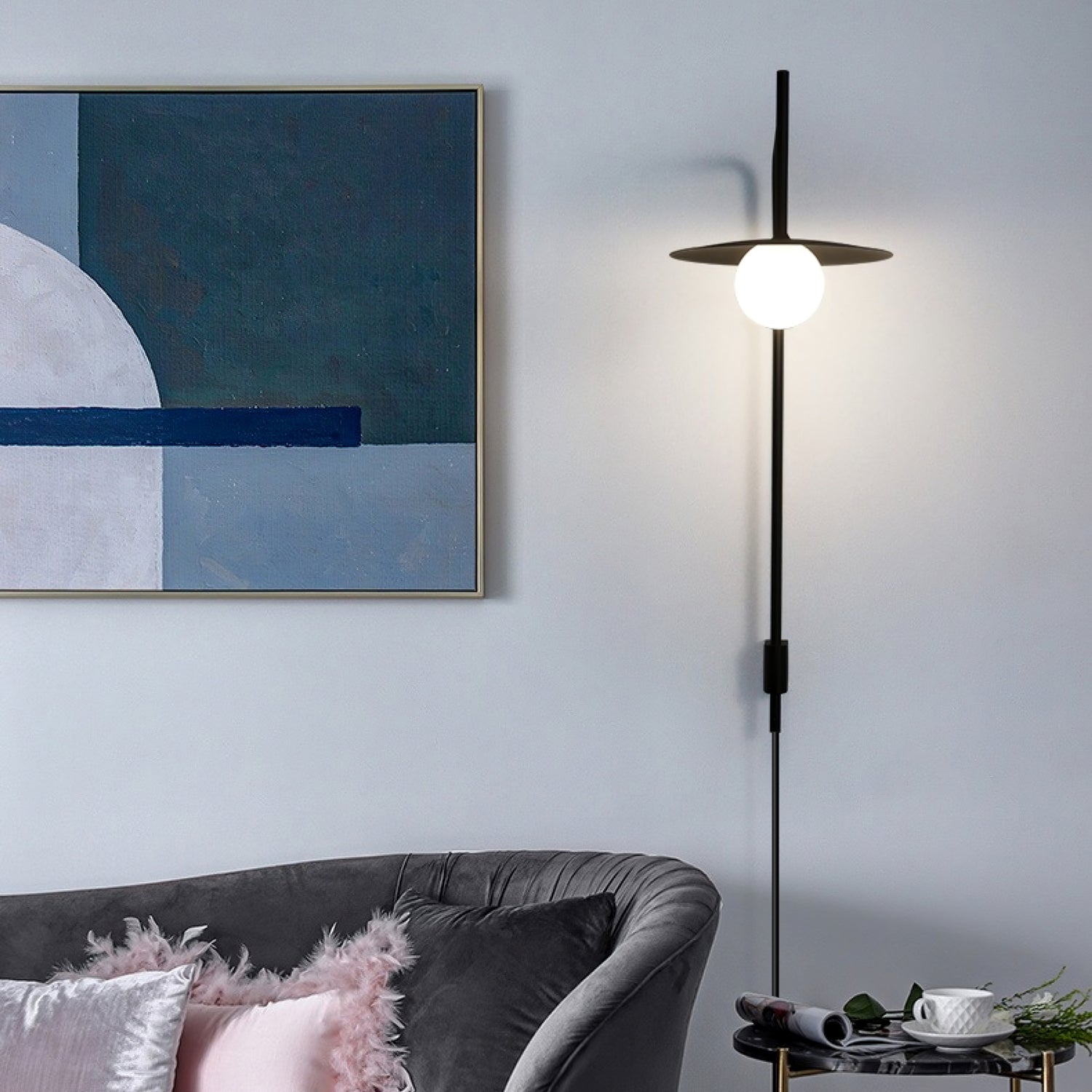 Gea スイング アーム ウォール ランプ