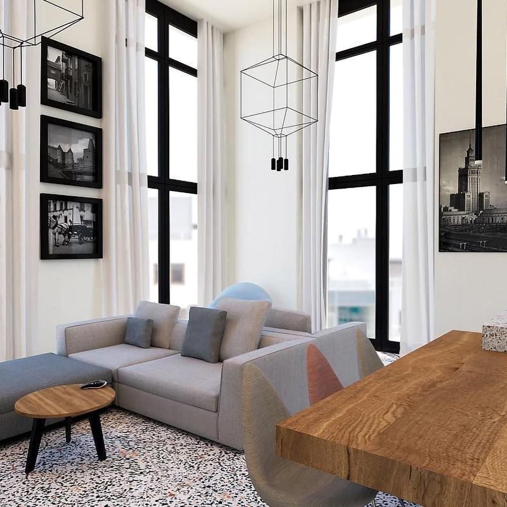 ライン3Dハンギングランプ