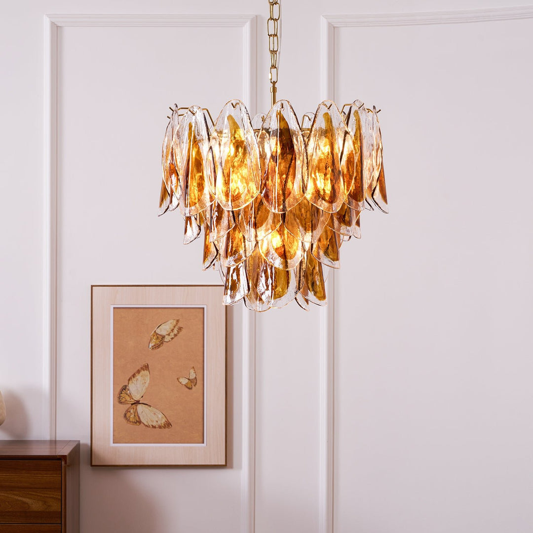 Solviva Glass Chandelier