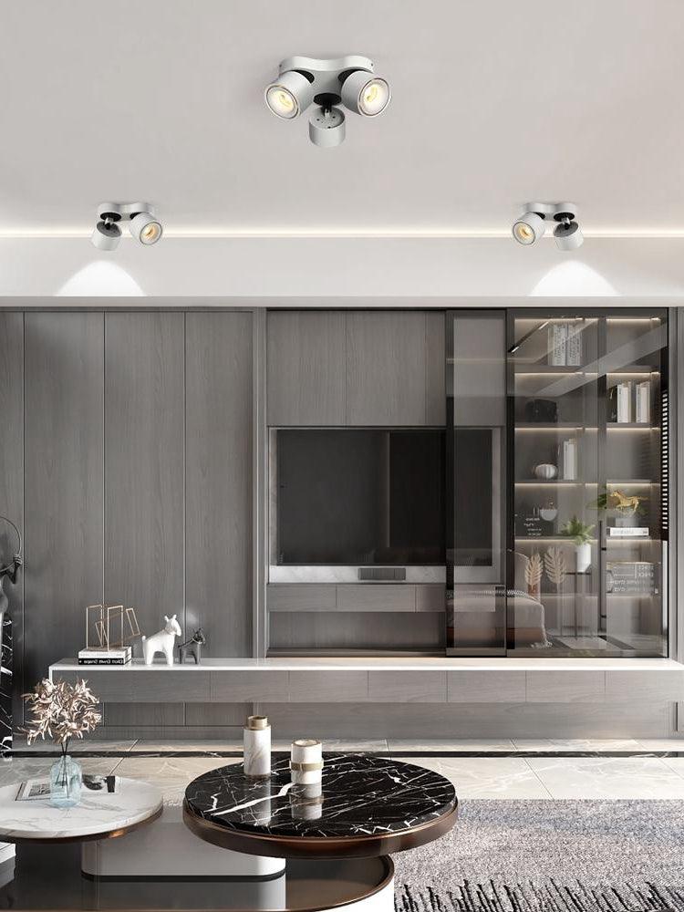 回転折りたたみ三頭スポットライト