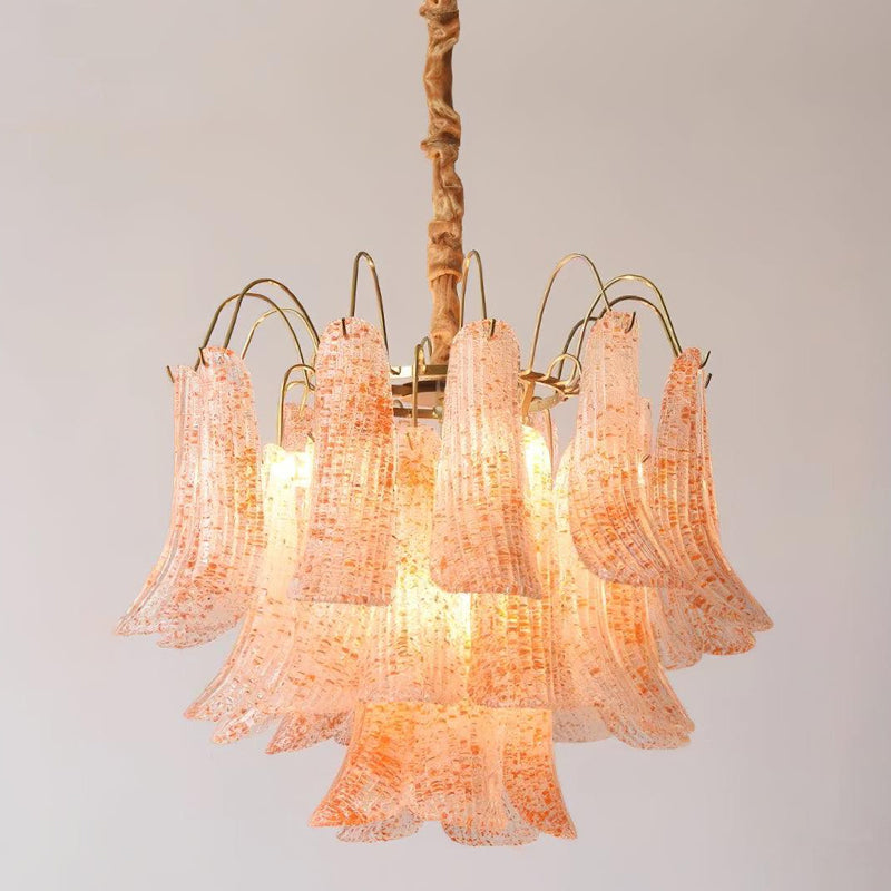 Venini Glass Chandelier