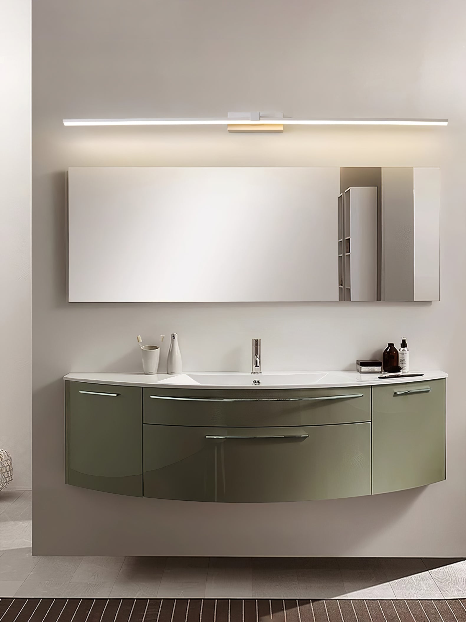 メタルリニアミラーウォールライト