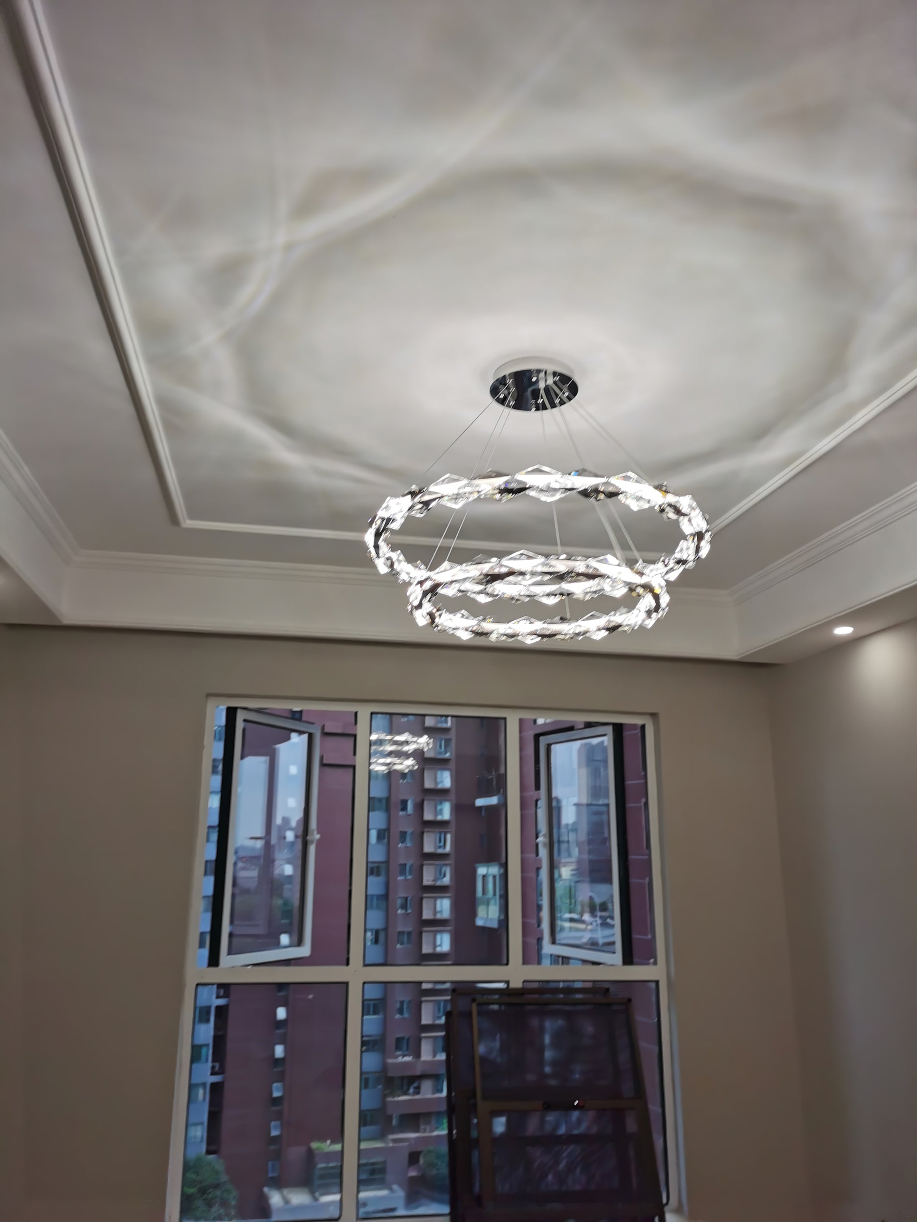 ロンバスクリスタルシャンデリア