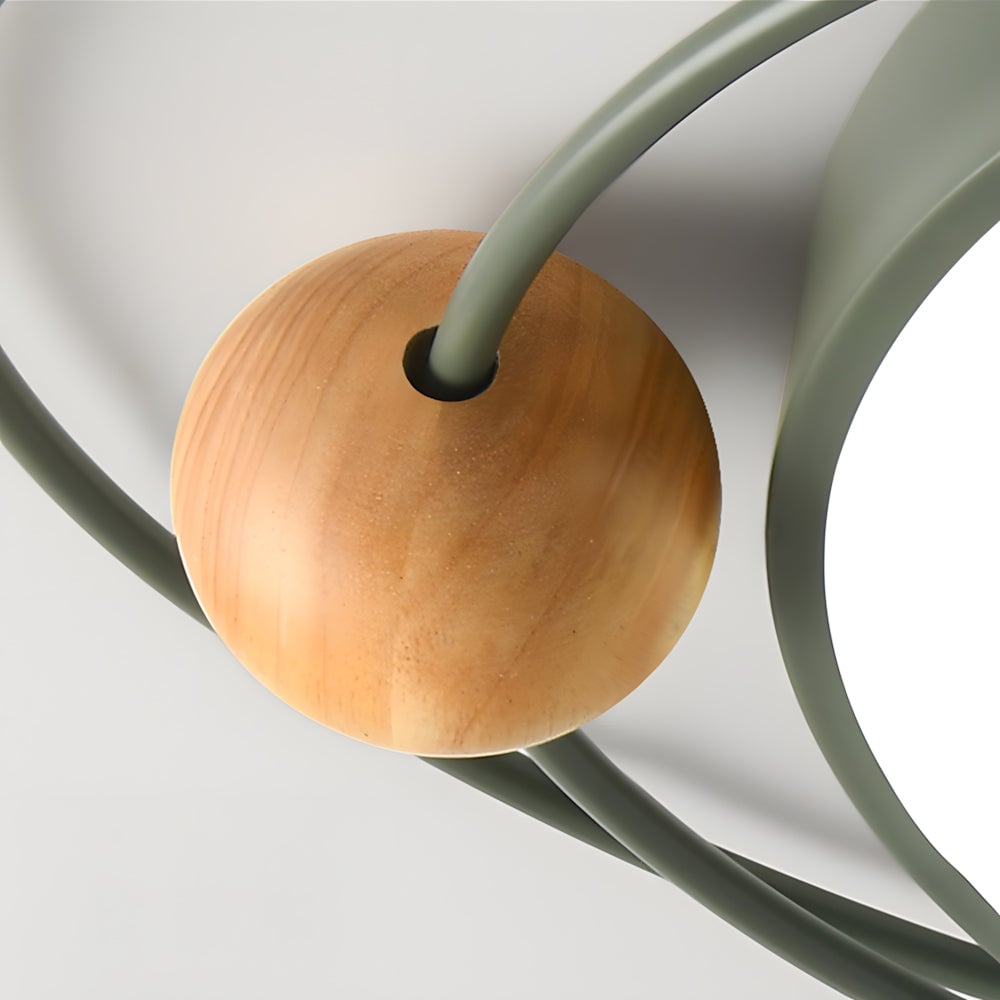 リビングルームと寝室に最適なモダンなフラッシュシーリングライト