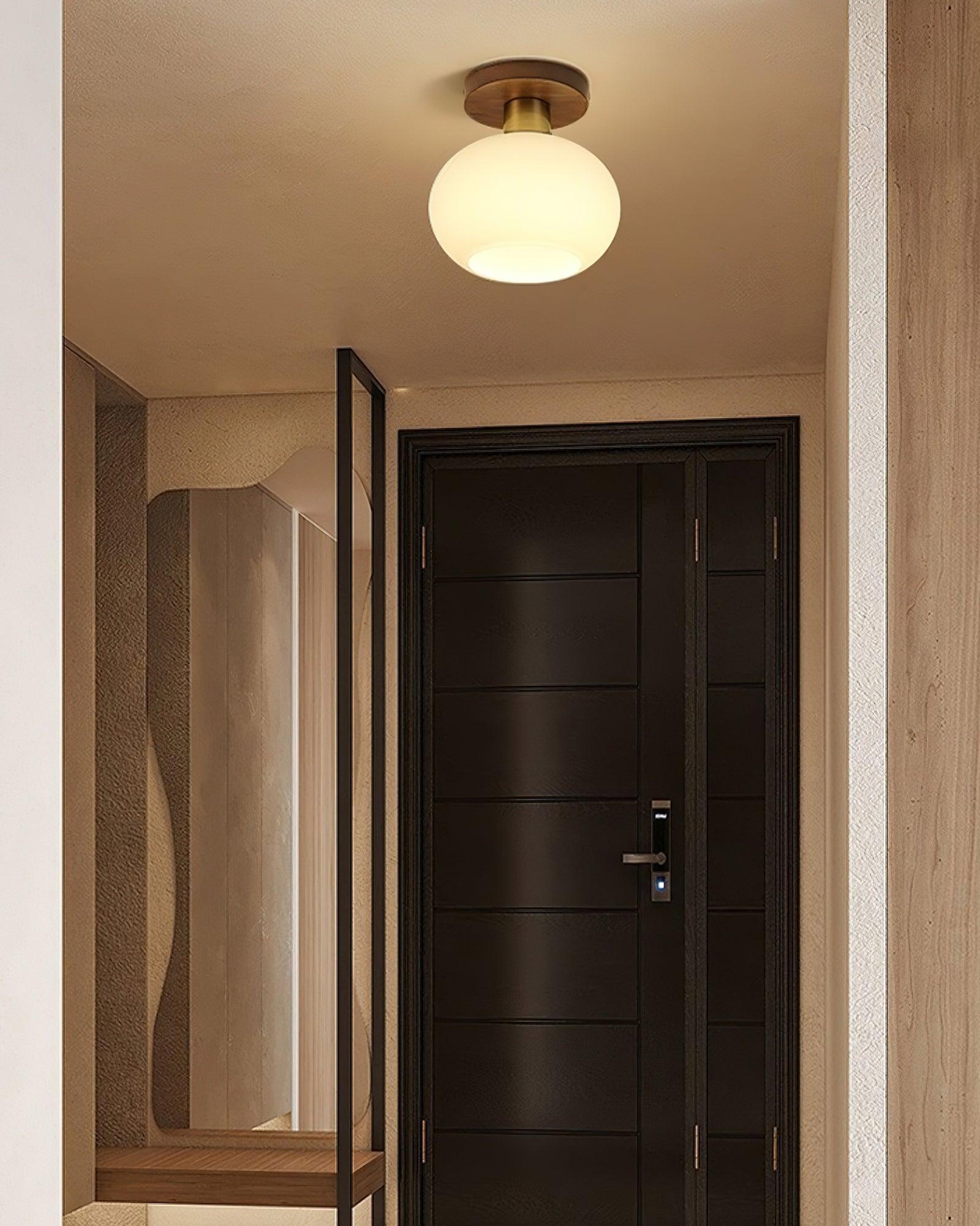 ホワイトシェルシーリングランプ