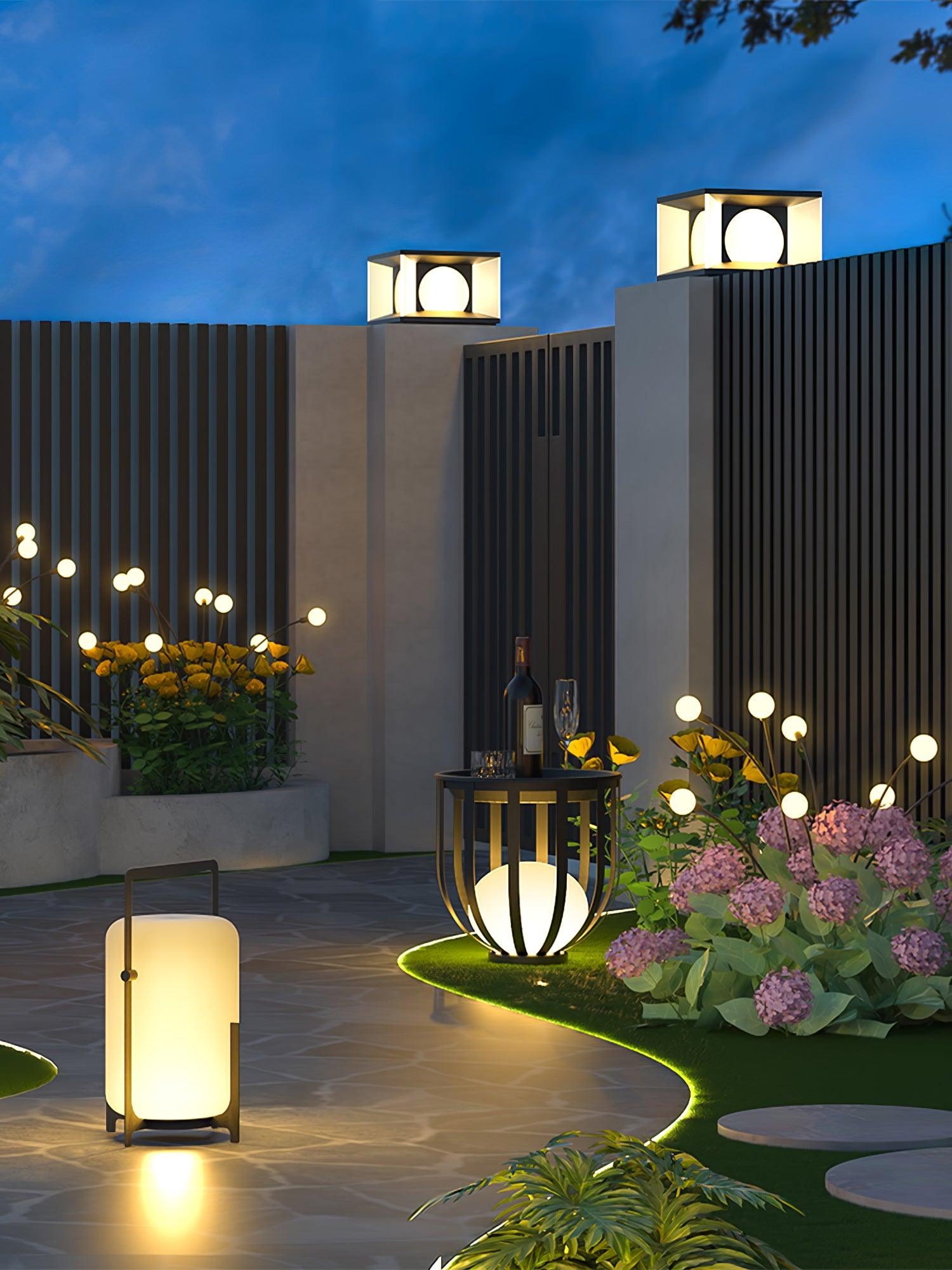 ブラック トワイライト ランタン テーブル ランプ