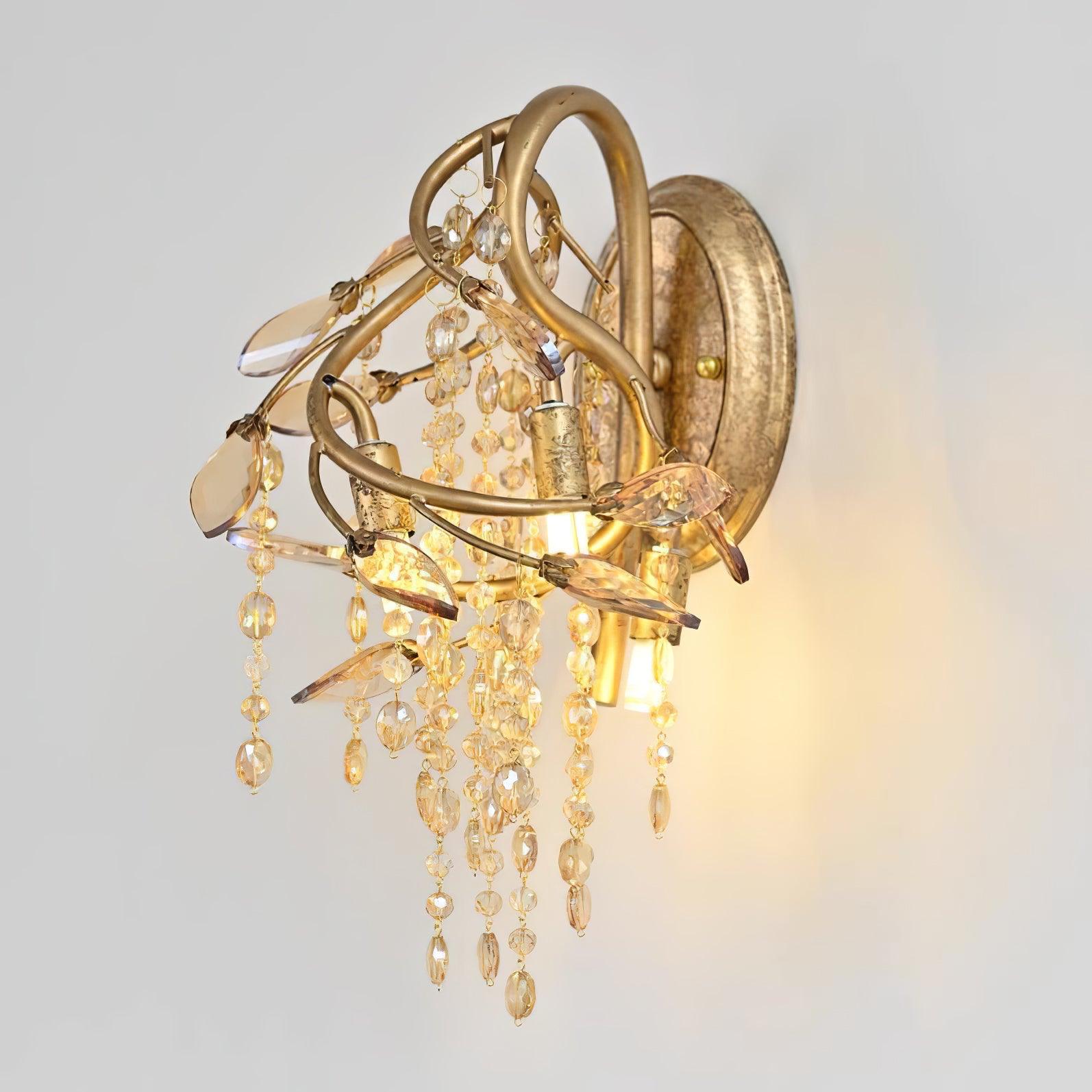 秋のトワイライトウォールランプ