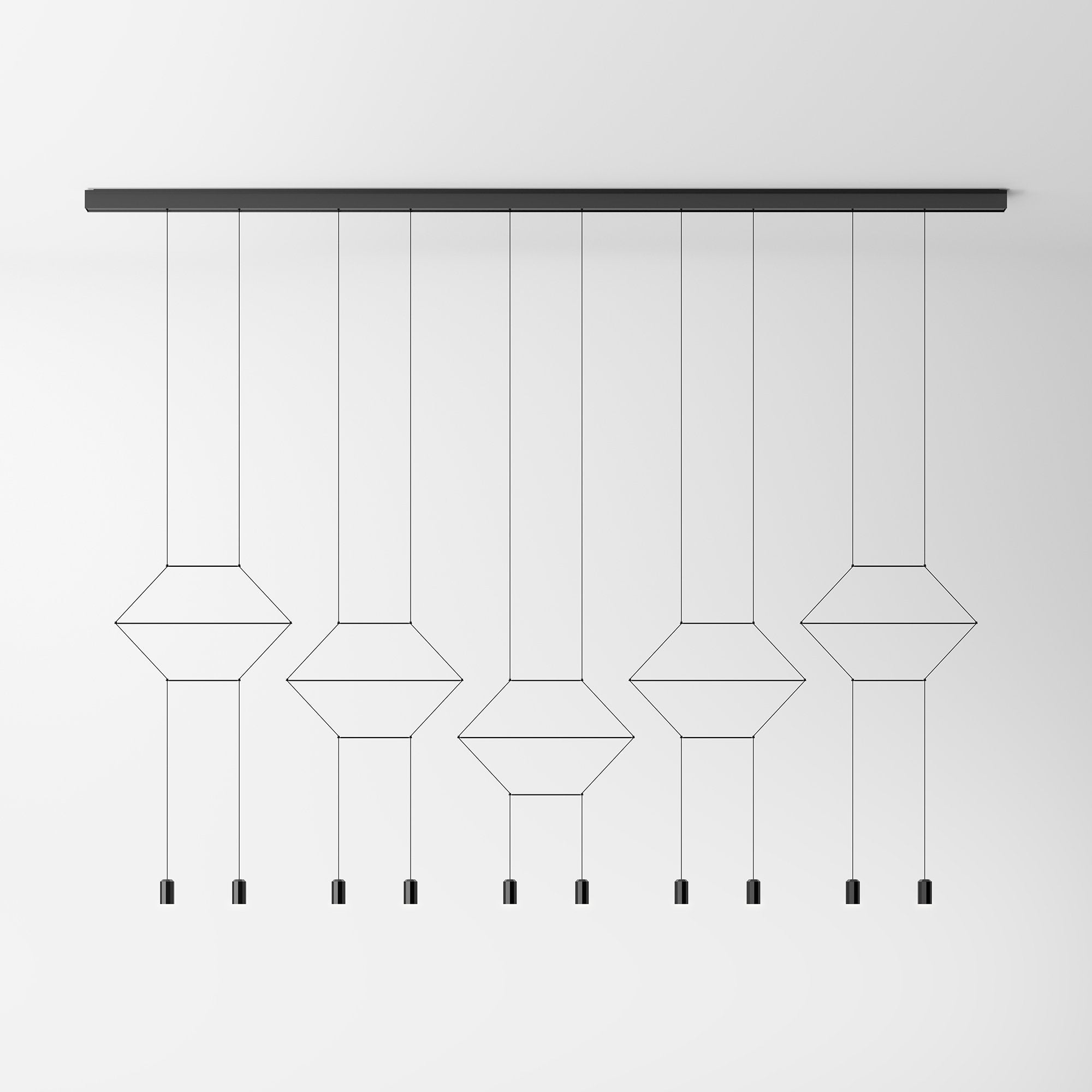 Lines 2D Hanging lamps