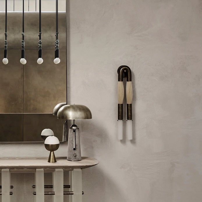 馬毛ウォールランプ