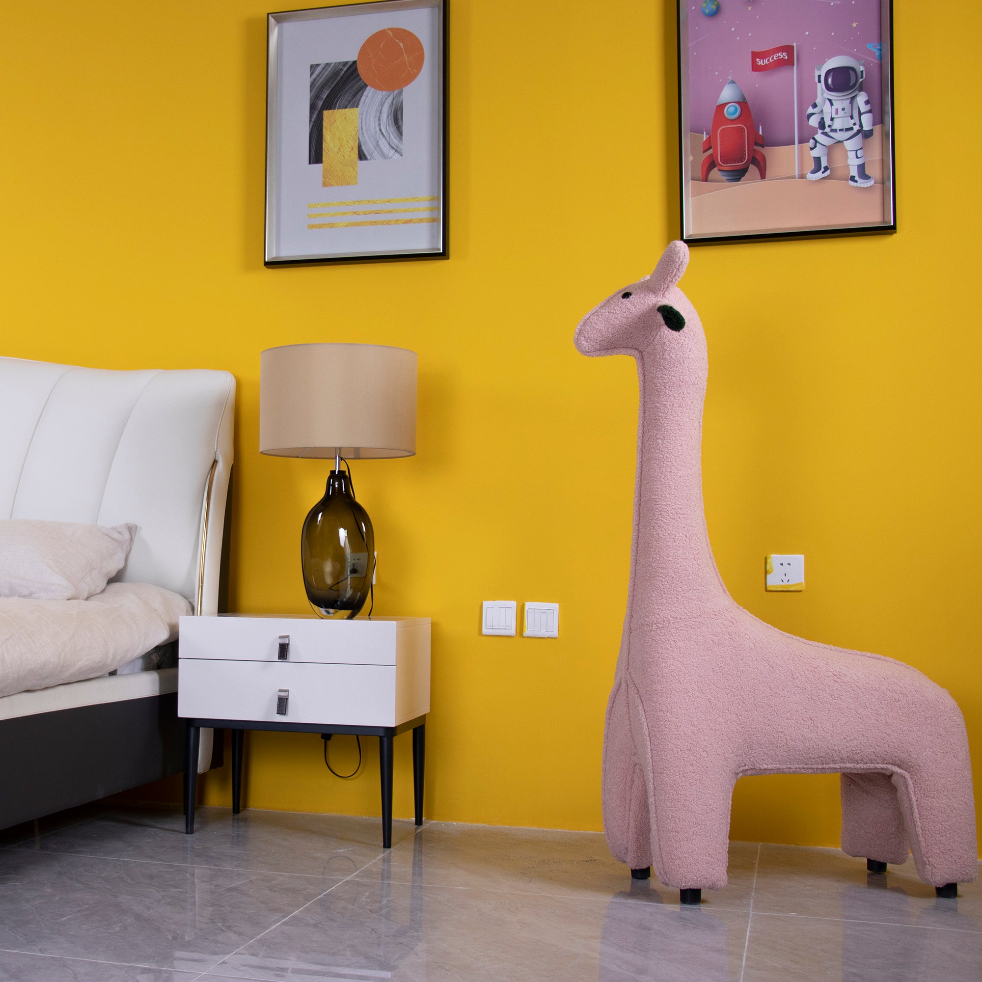 Glazed Crystal Table Lamp