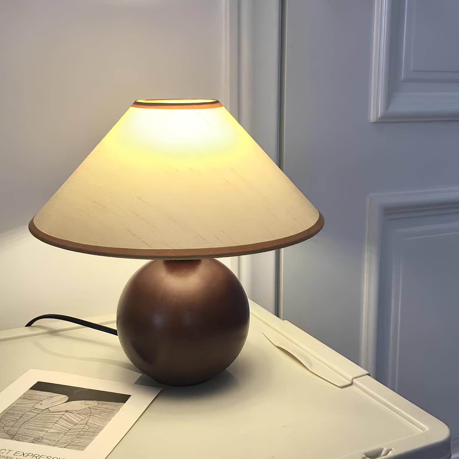 Cankut Wood Table Lamp