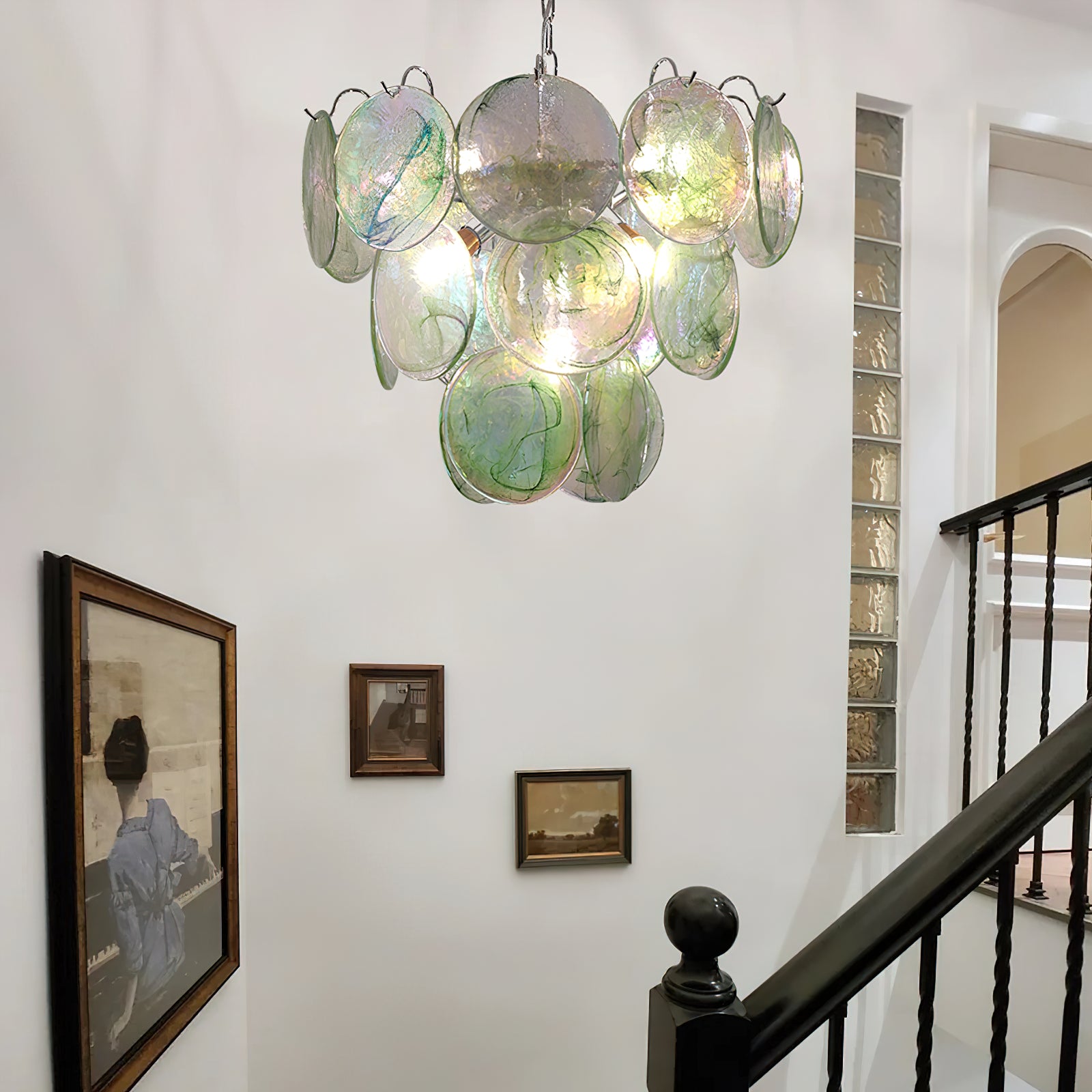 Camisa Murano Glass Chandelier