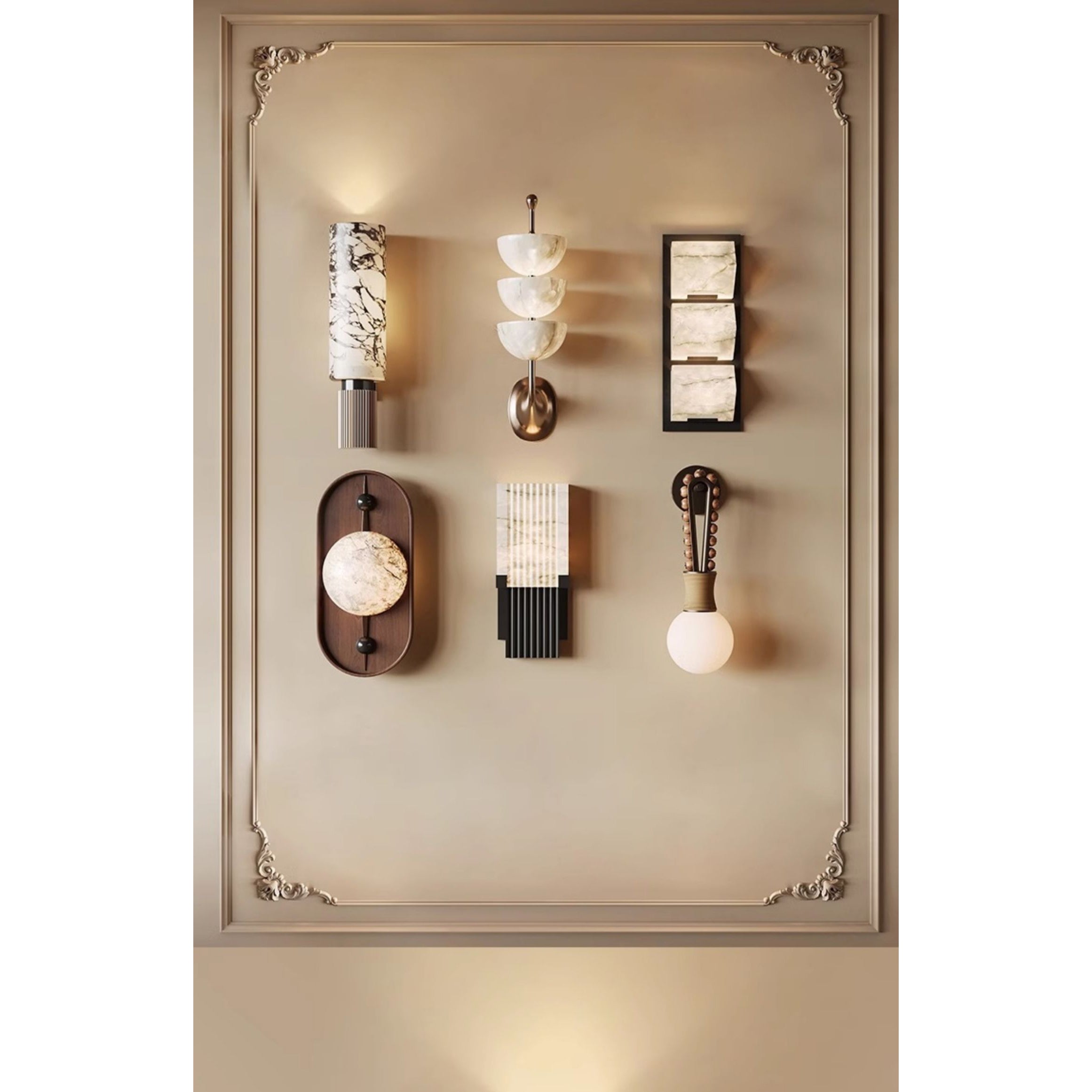 ベゼルウォールランプ