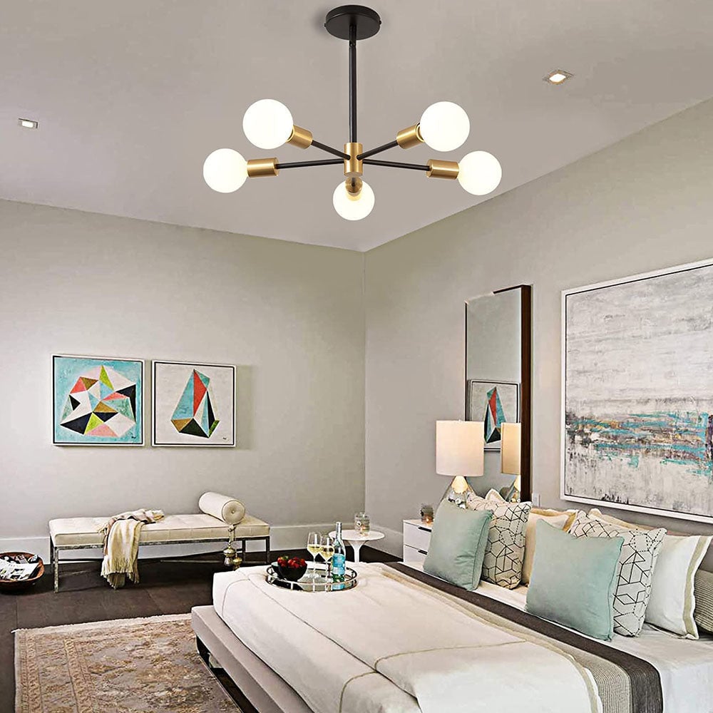 リビングルームに最適なシンプルでエレガントなシーリングライト