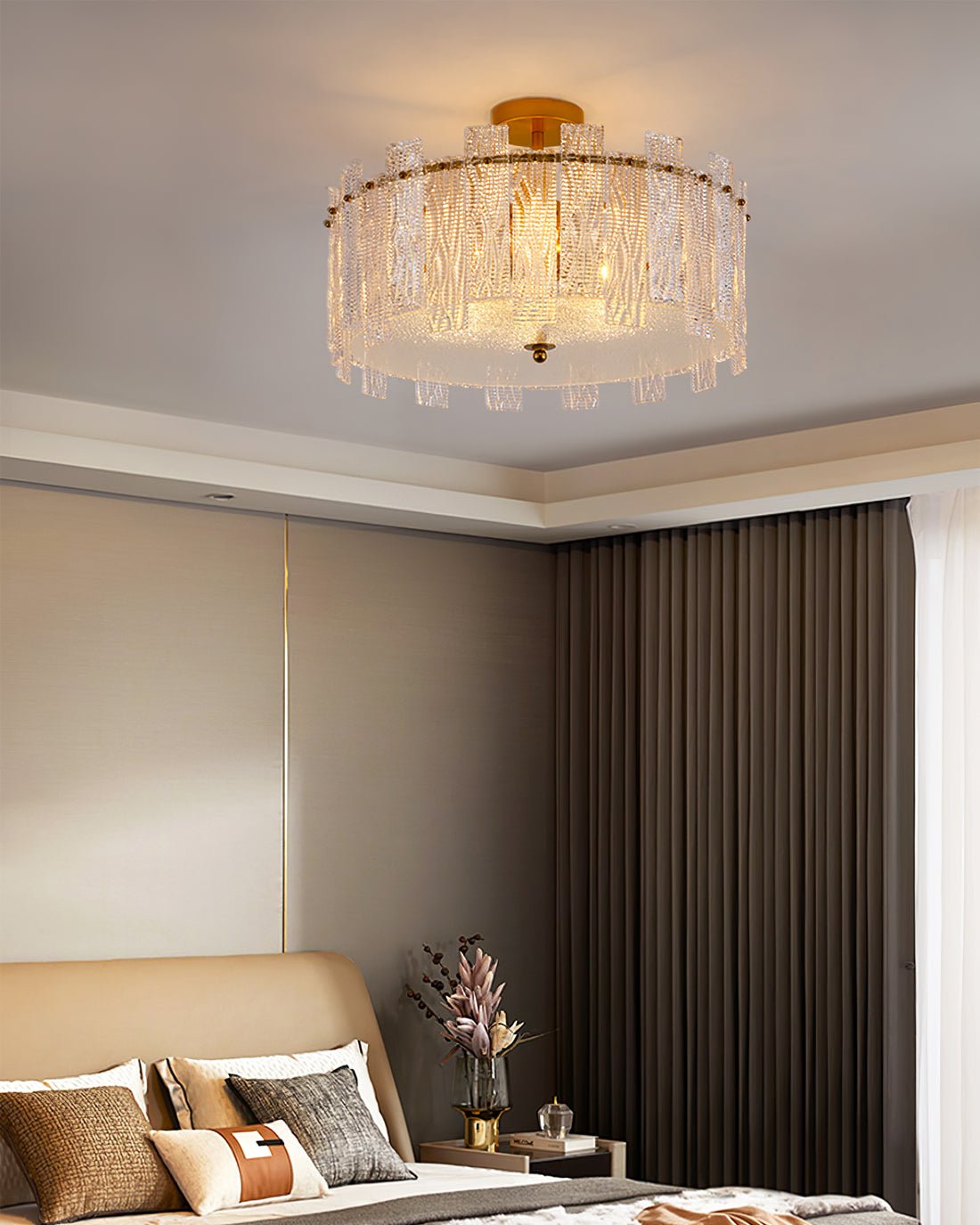 Scattered Glass Ceiling Lamp