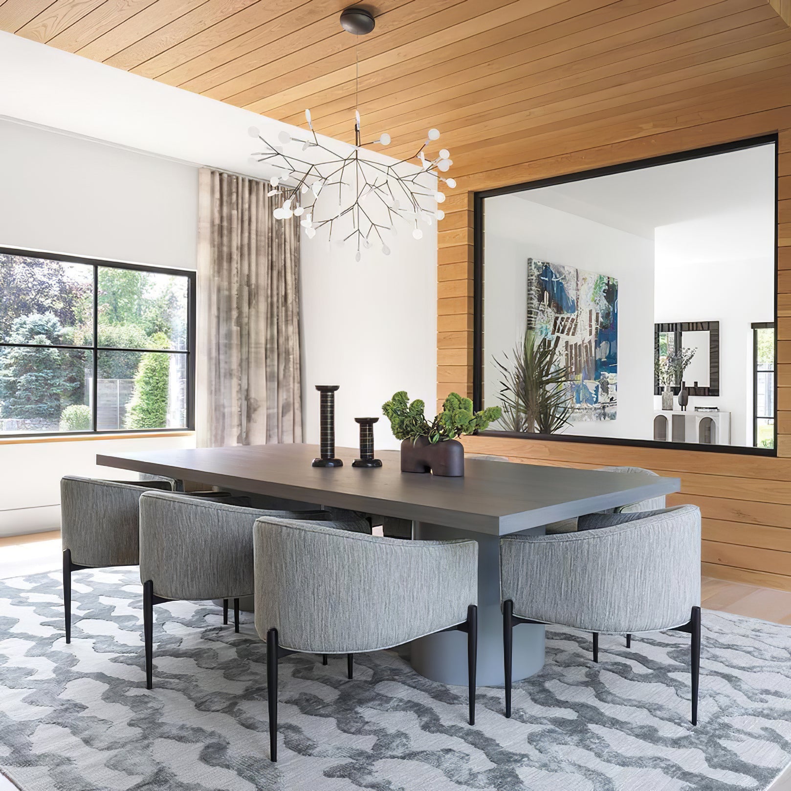 ヘラクレウム ブラック シャンデリア