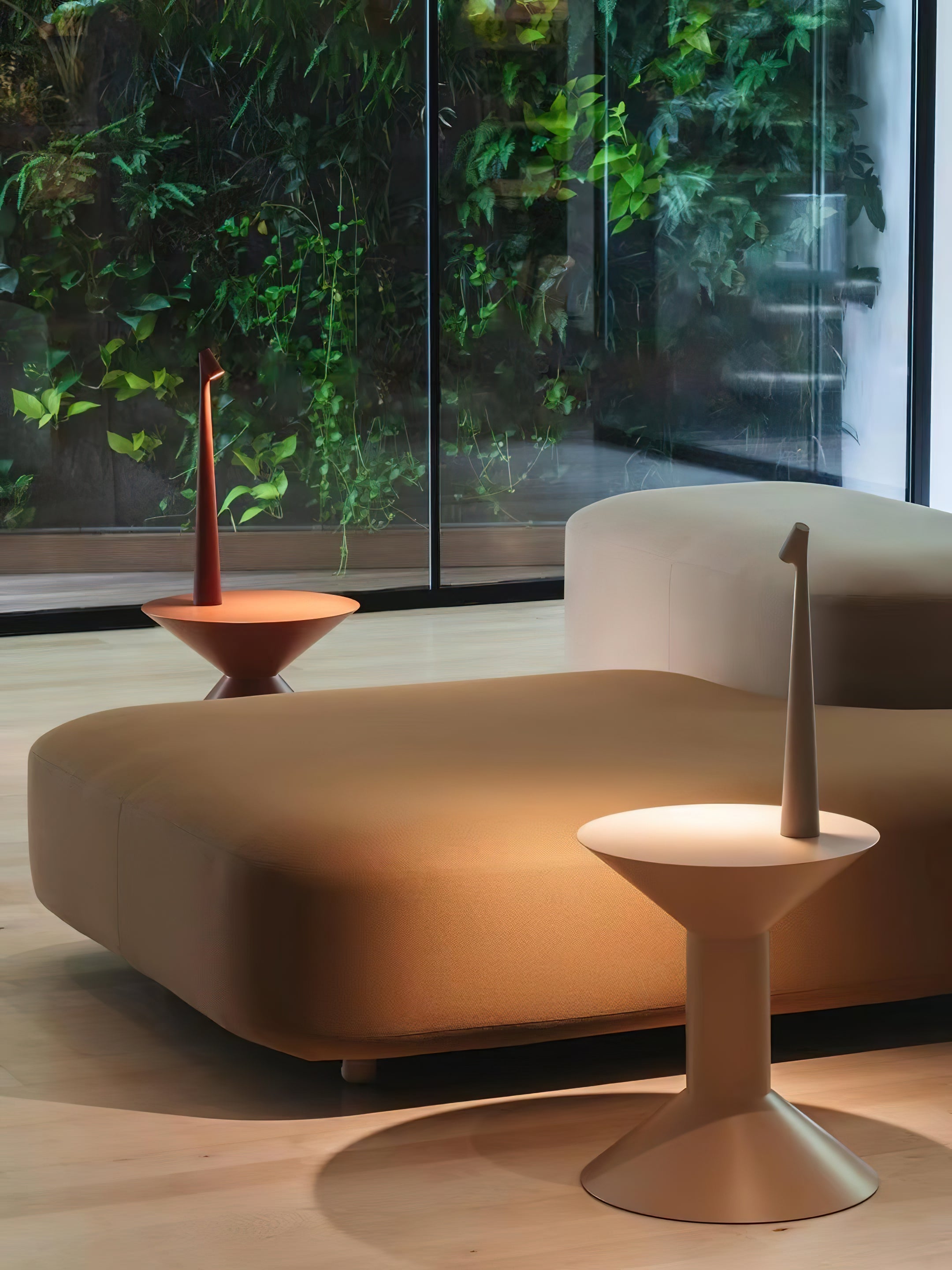 アフリカ ポータブル テーブル ランプ