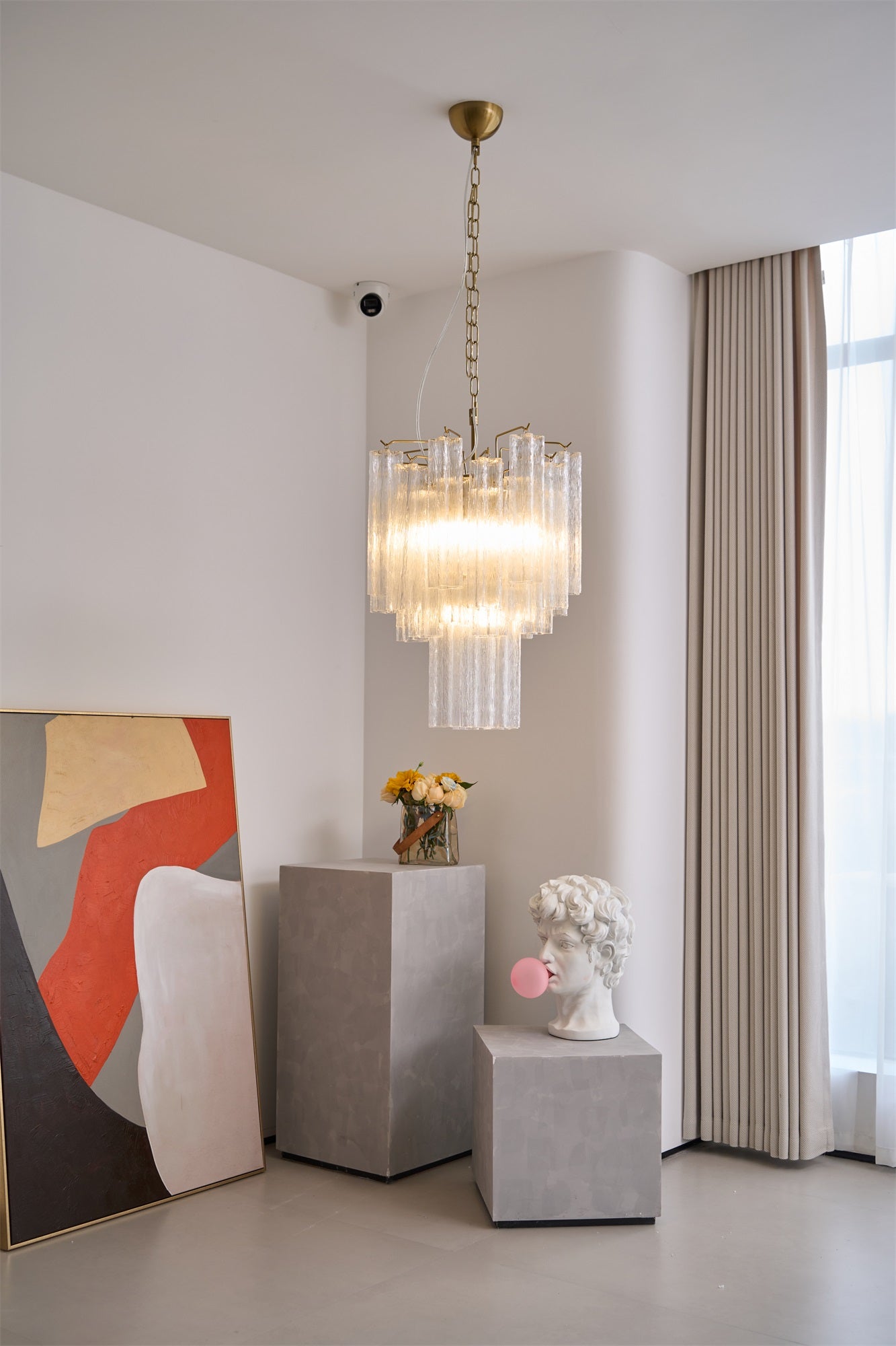 Giselle Glass Chandelier