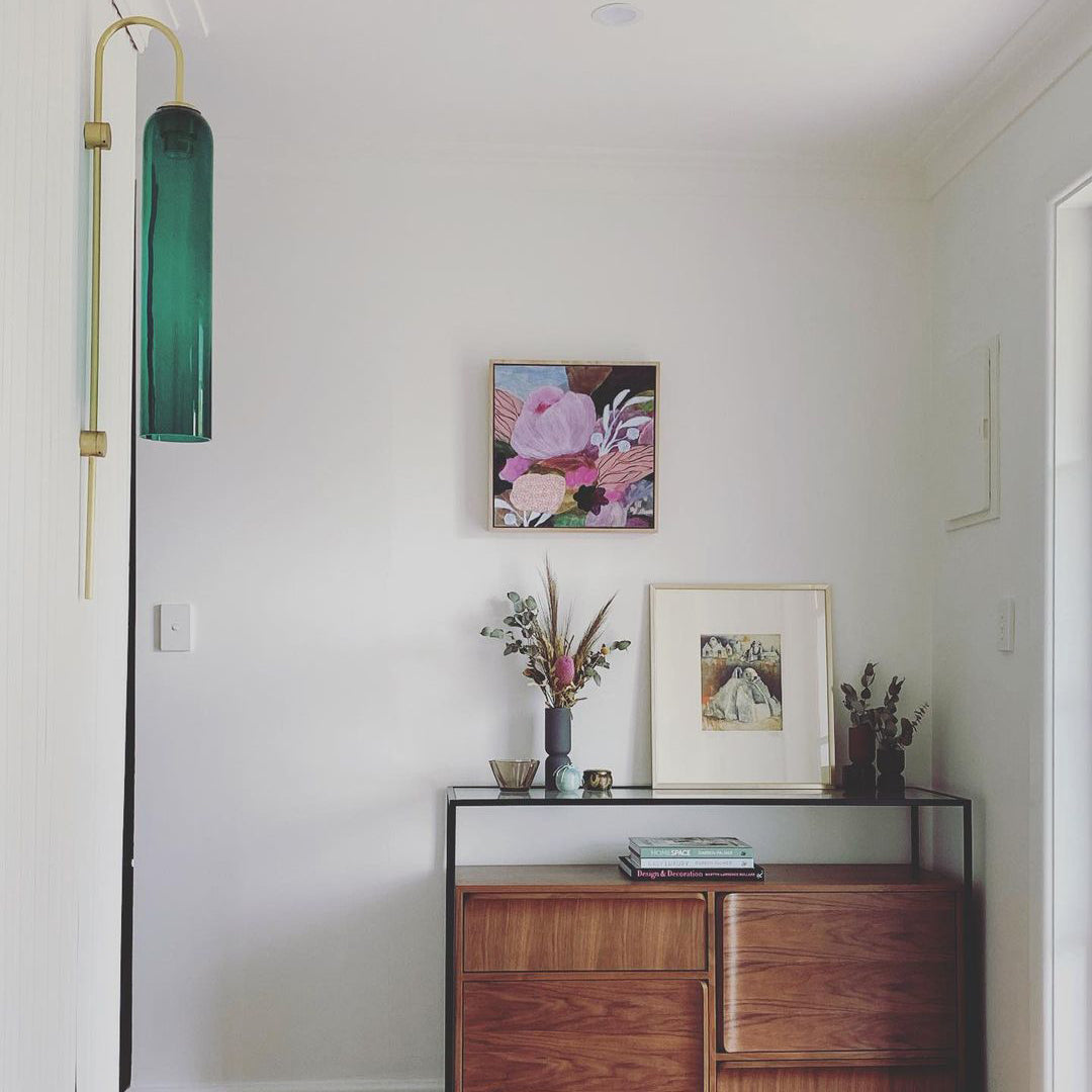 Long Tube Glass Wall Lamp