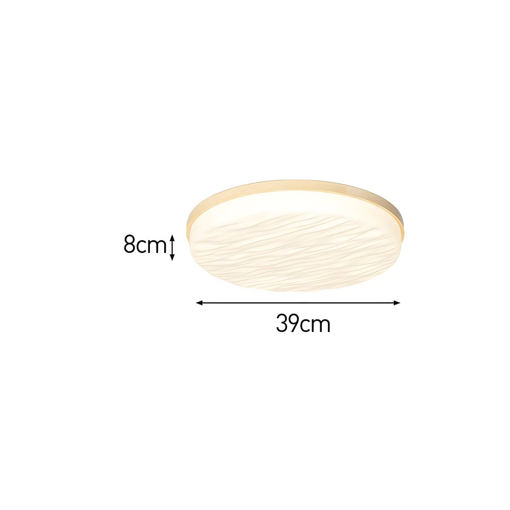 モダンな鉄製寝室用LEDフラッシュシーリングライト