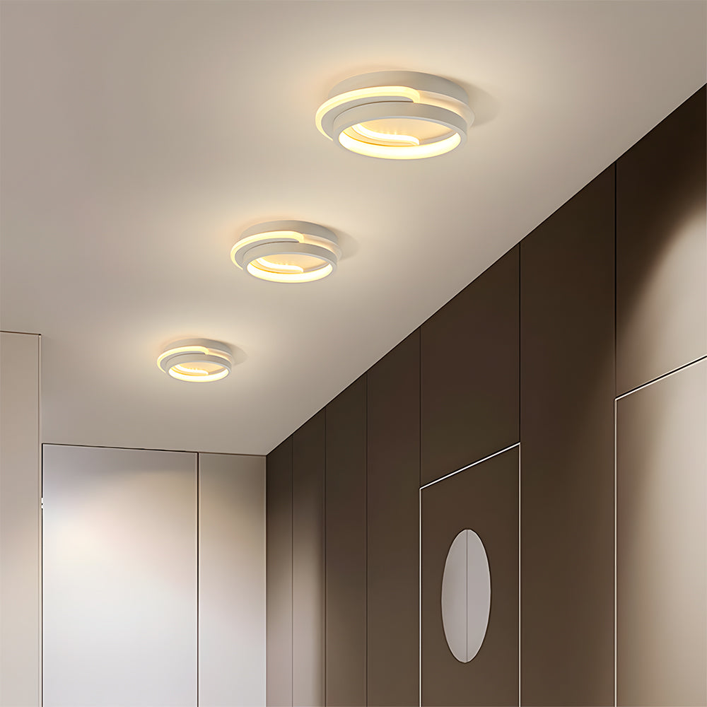 廊下用の現代的なフラッシュシーリング照明