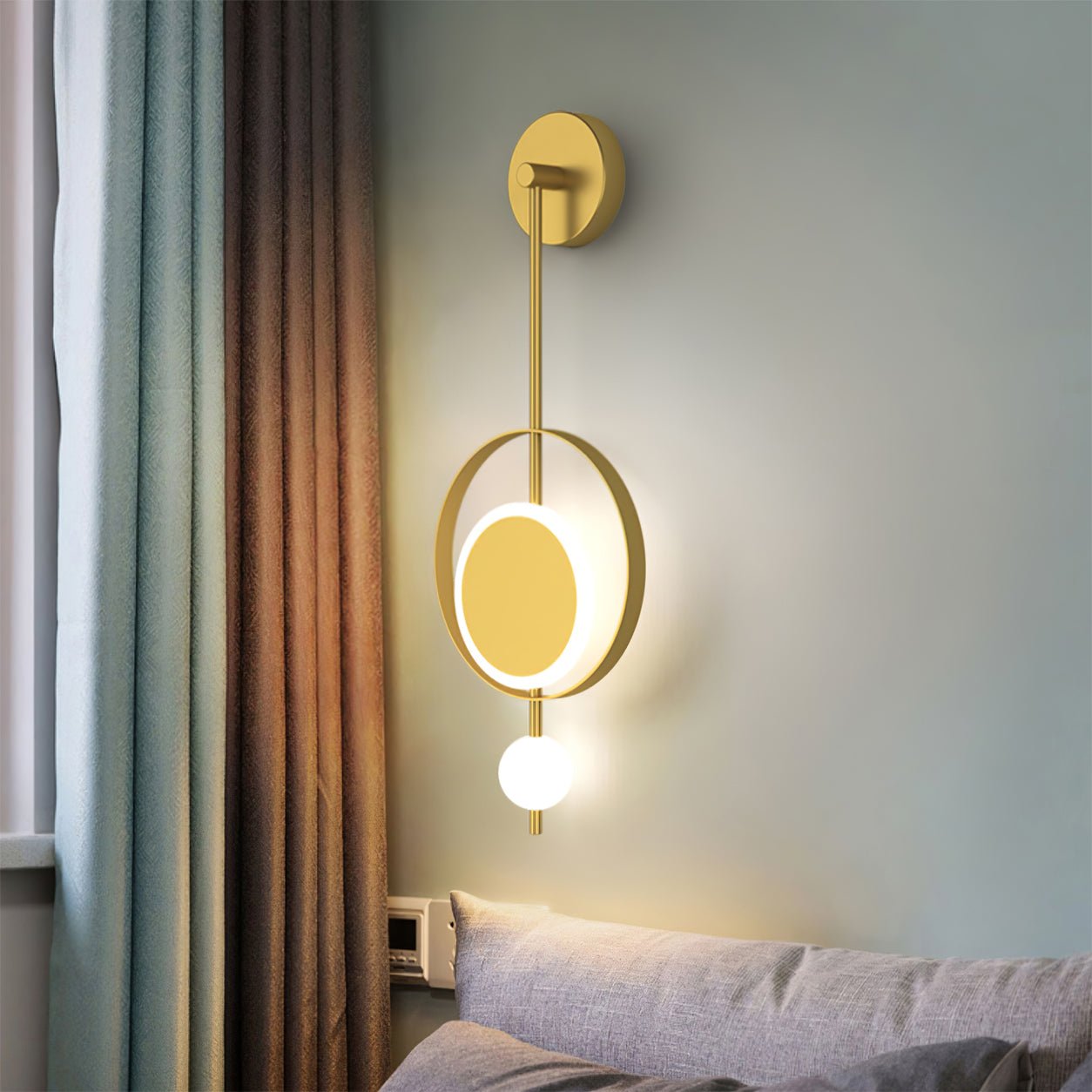 Double Rings Wall Lamp