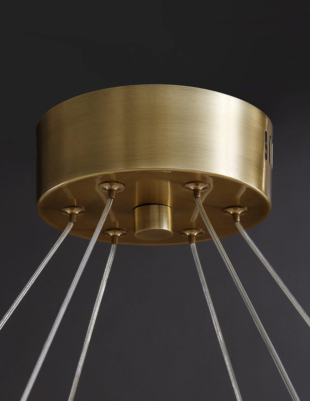 パラレルリングLEDシャンデリア