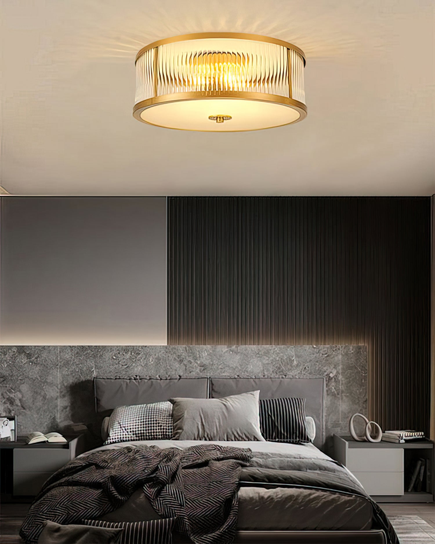 Geneva Glass CeIling Lamp