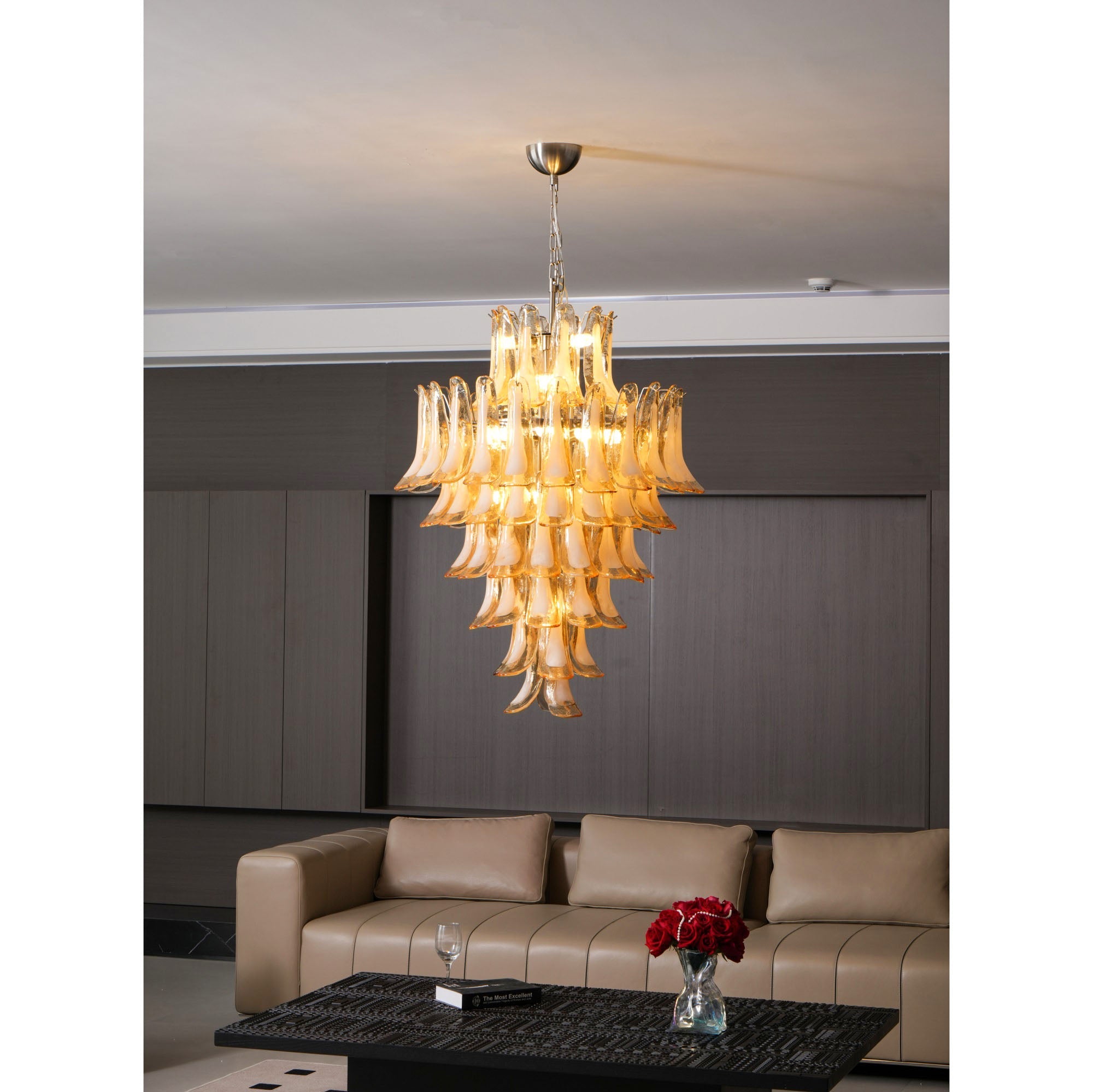 Mazzega Petals Chandelier