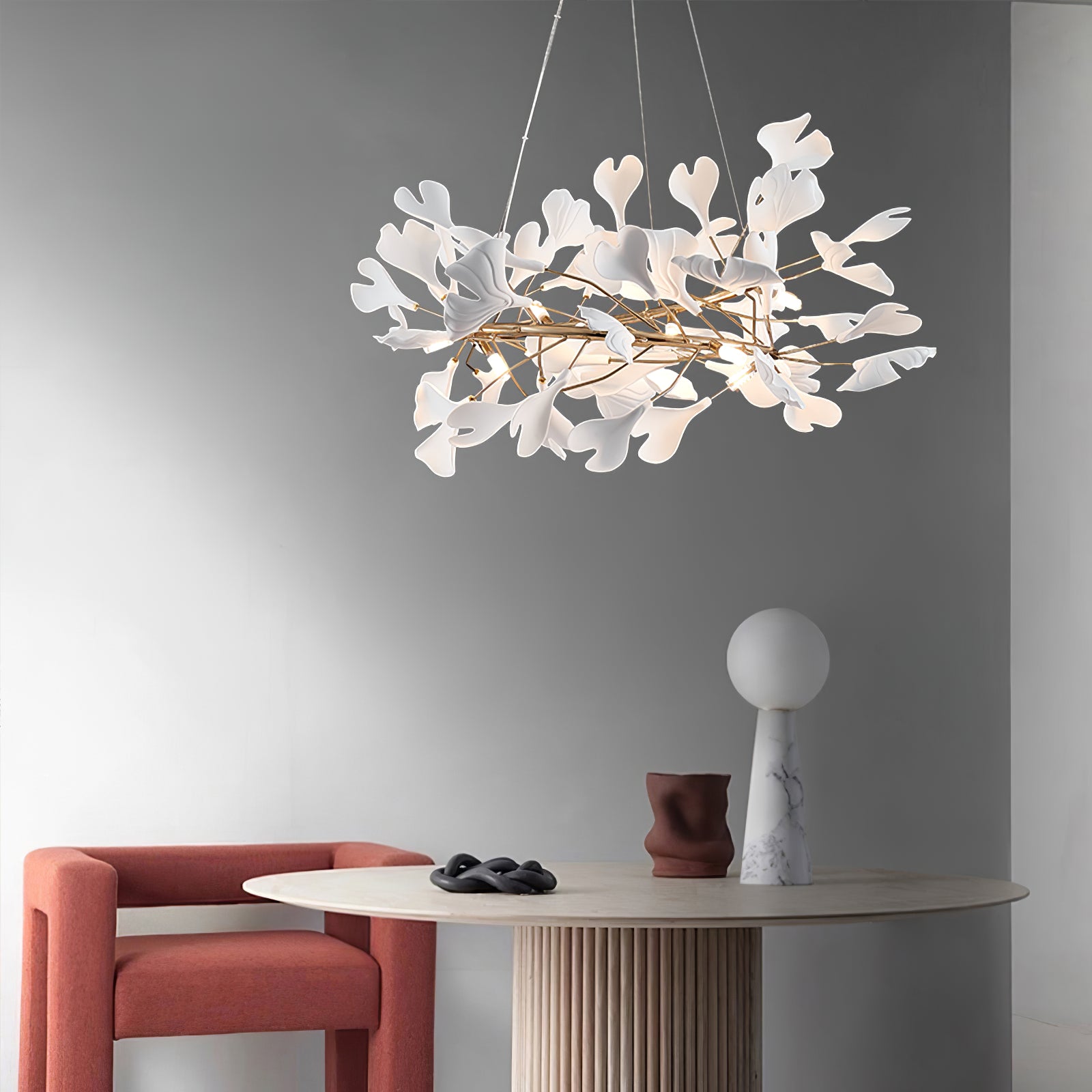 Gingko Chandelier O