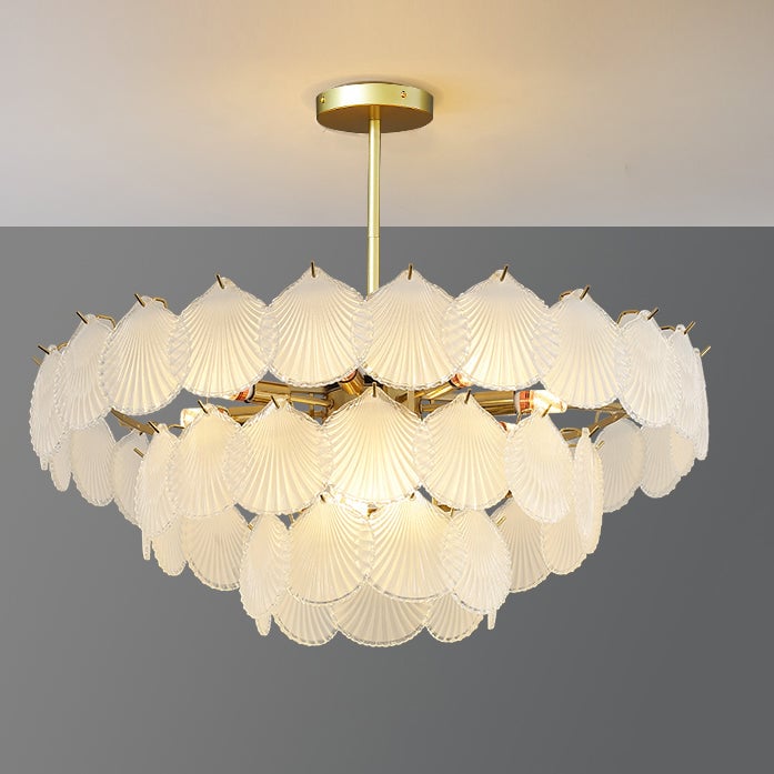 Shell Glass chandelier