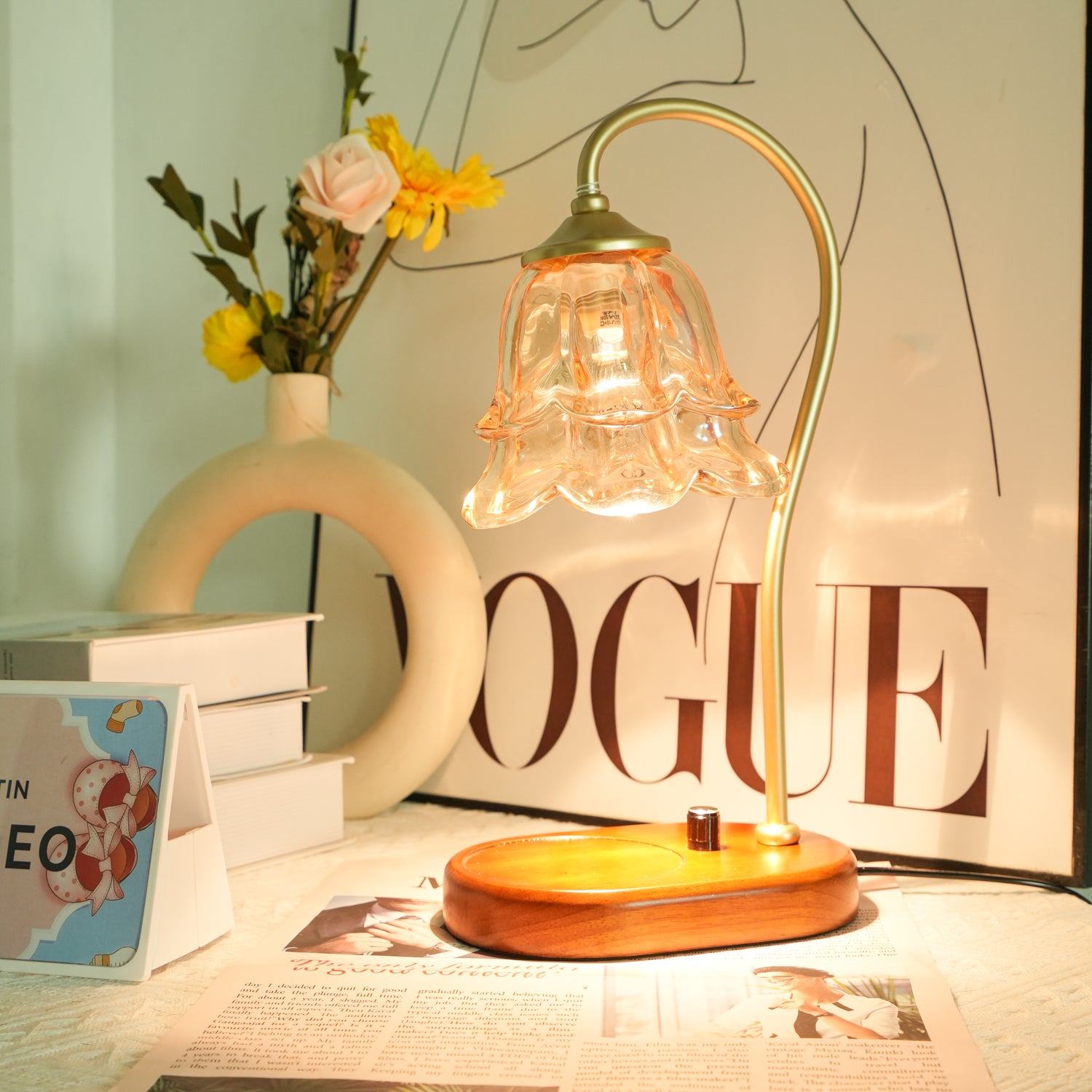 ロマンチックなウォーマーランプ