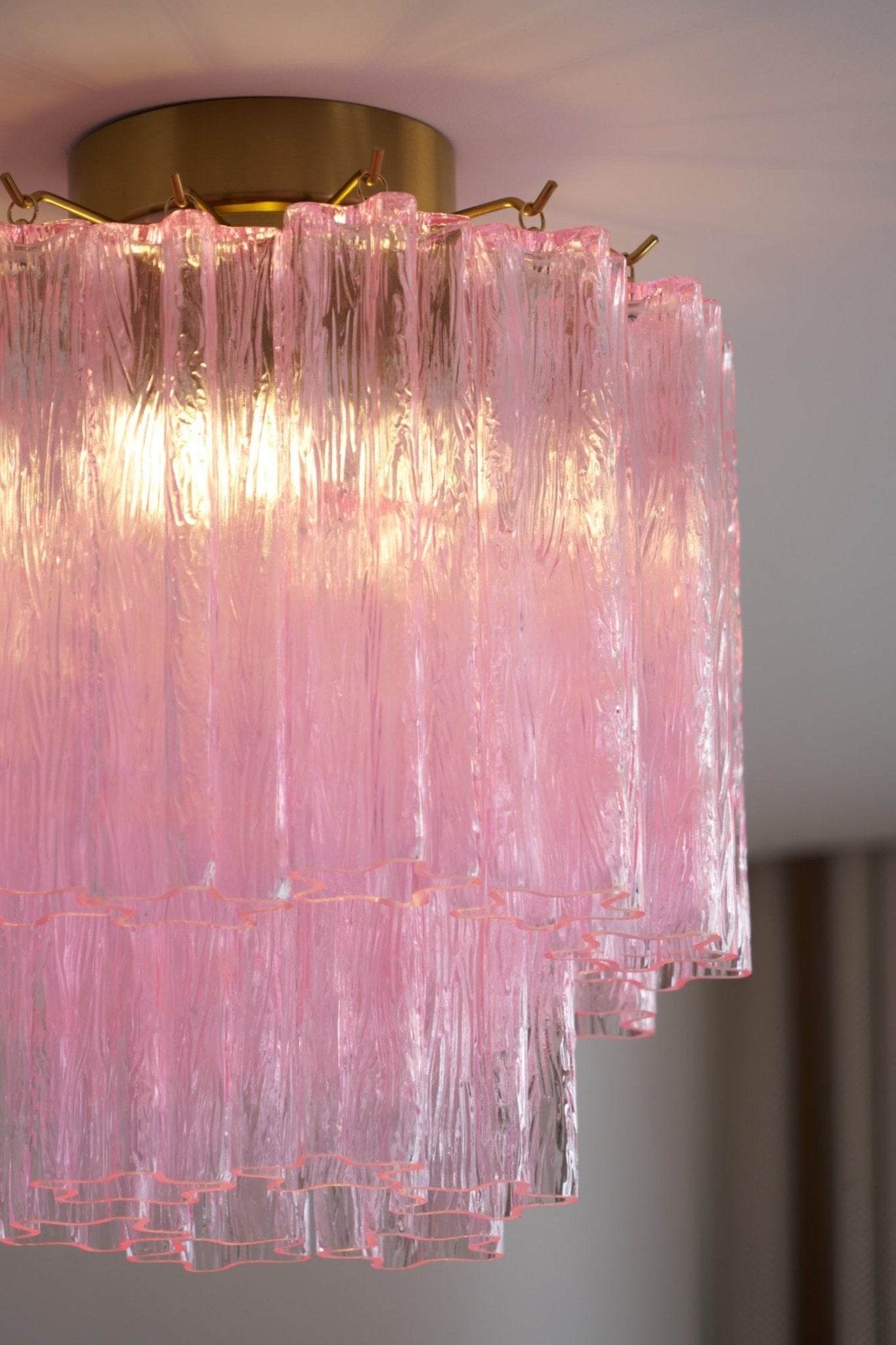 Fiora Pink Ceiling Lamp