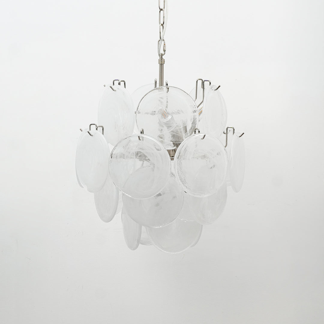Loire Valley Glass Chandelier