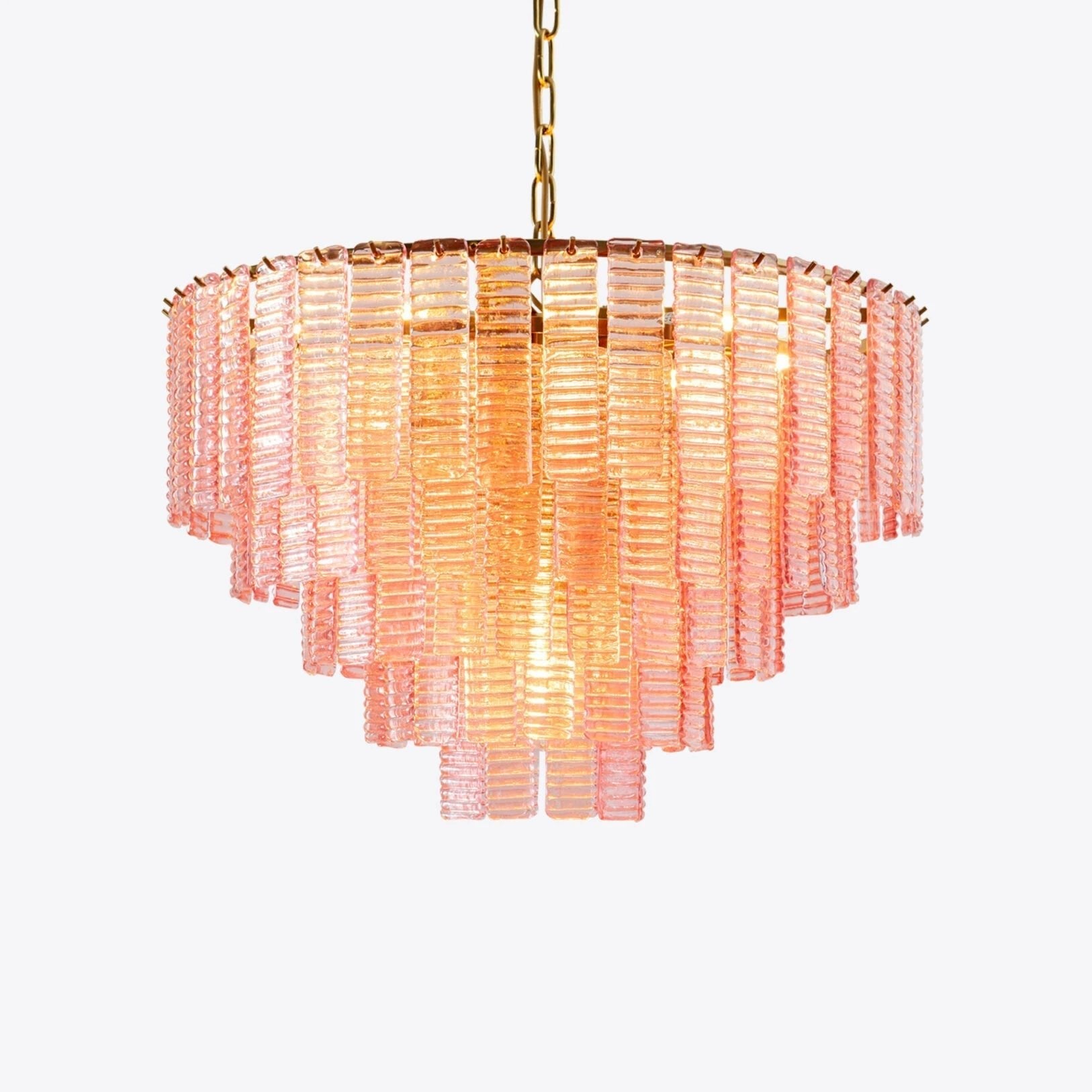 Opalora Pink Chandelier