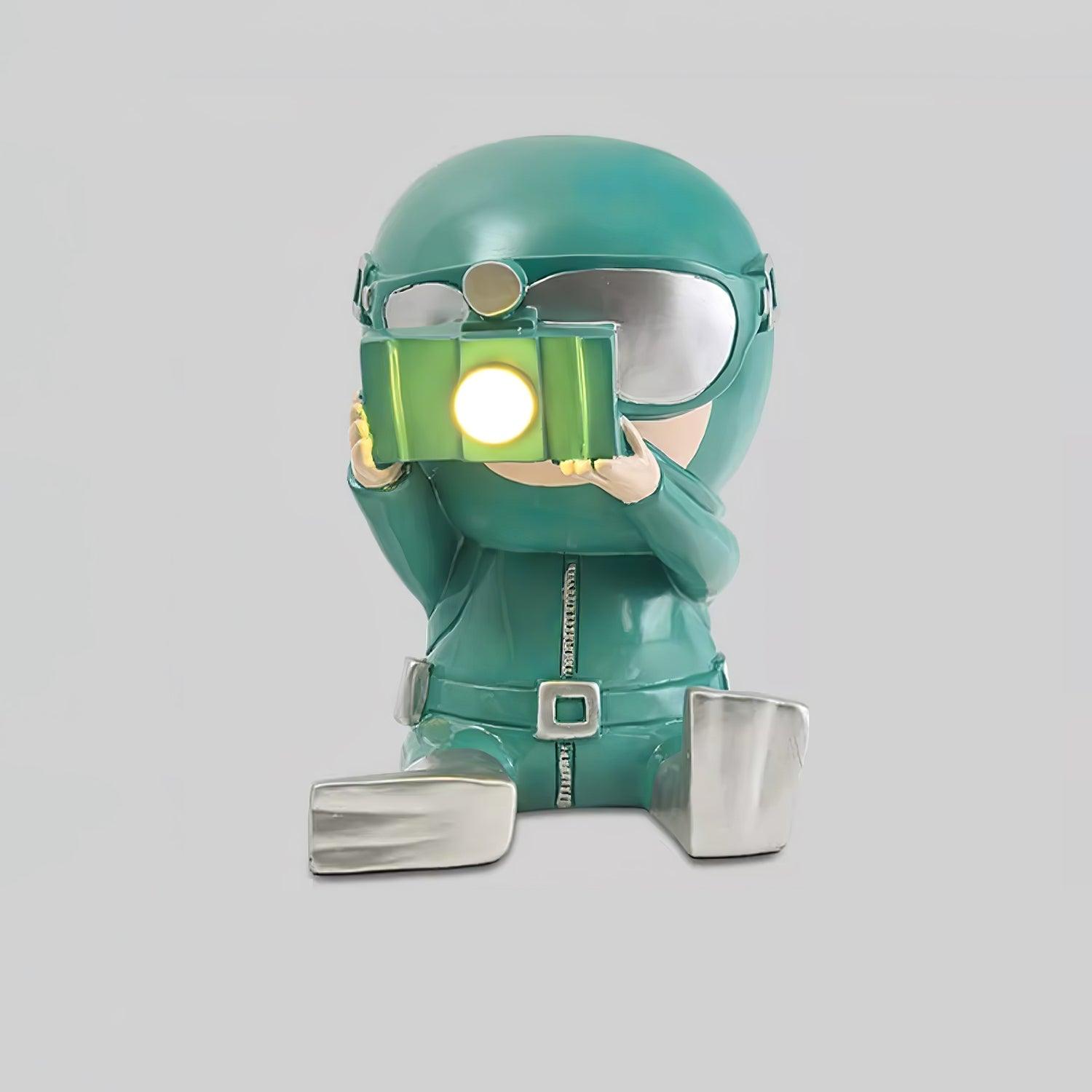 冒険家樹脂テーブルランプ