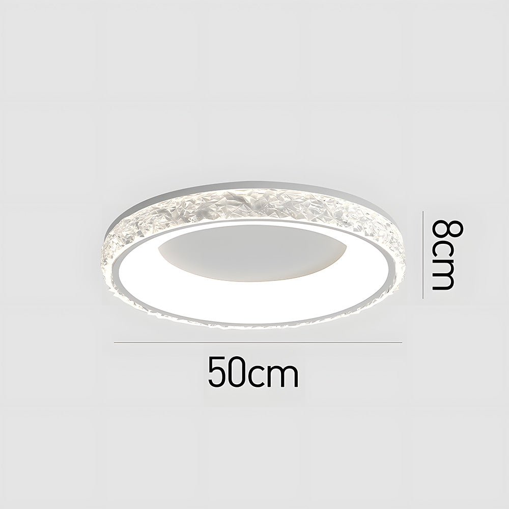 モダンな鉄製調光LEDリビングルーム天井照明