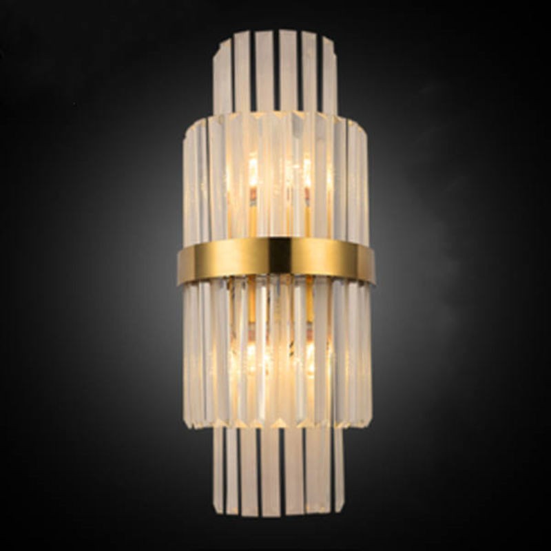 モダンで豪華なクリスタルウォールランプ